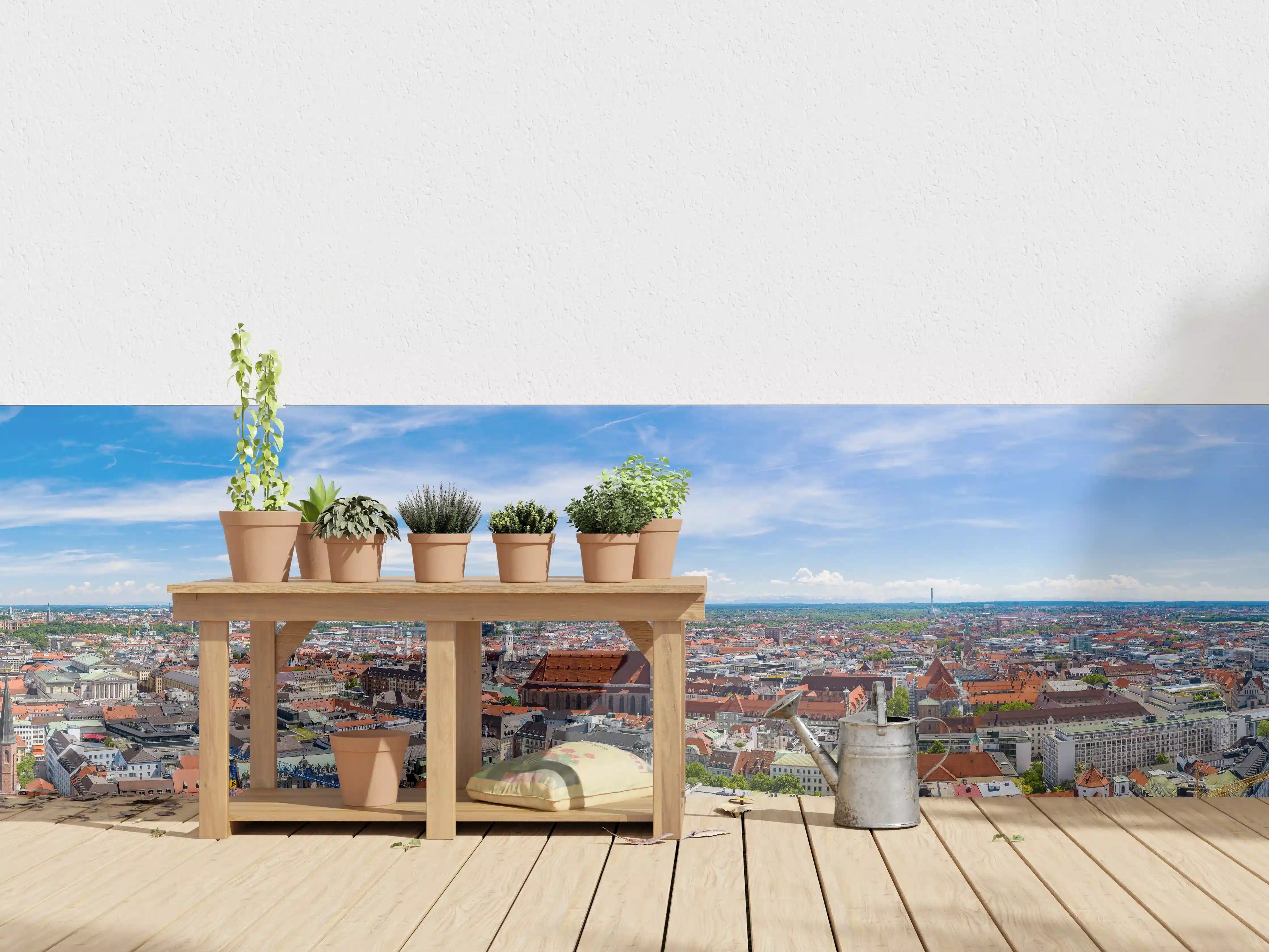 Wandverkleidung außen - München Panorama