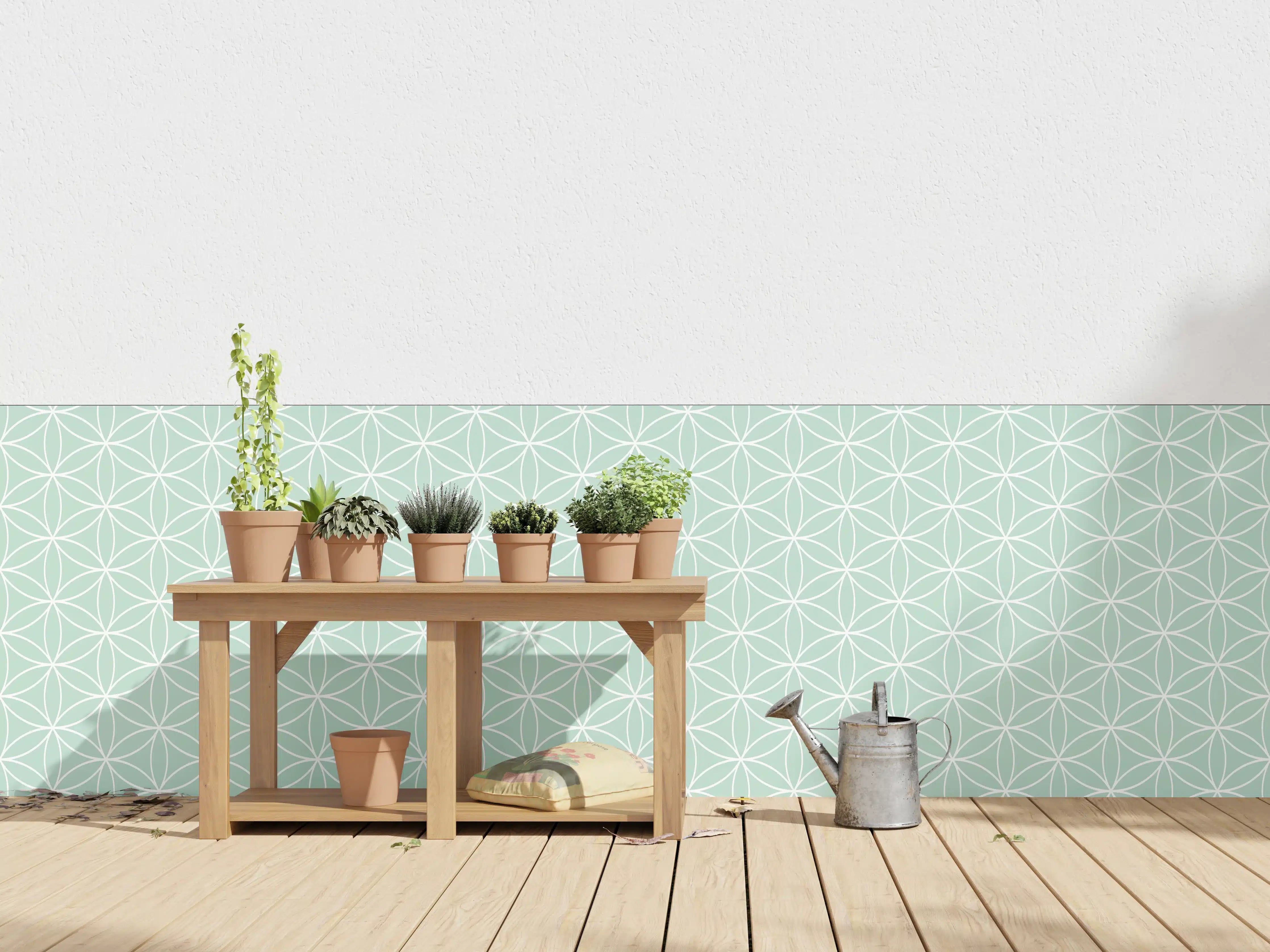 Wandverkleidung außen - Musterhafte Design-Atmospäre