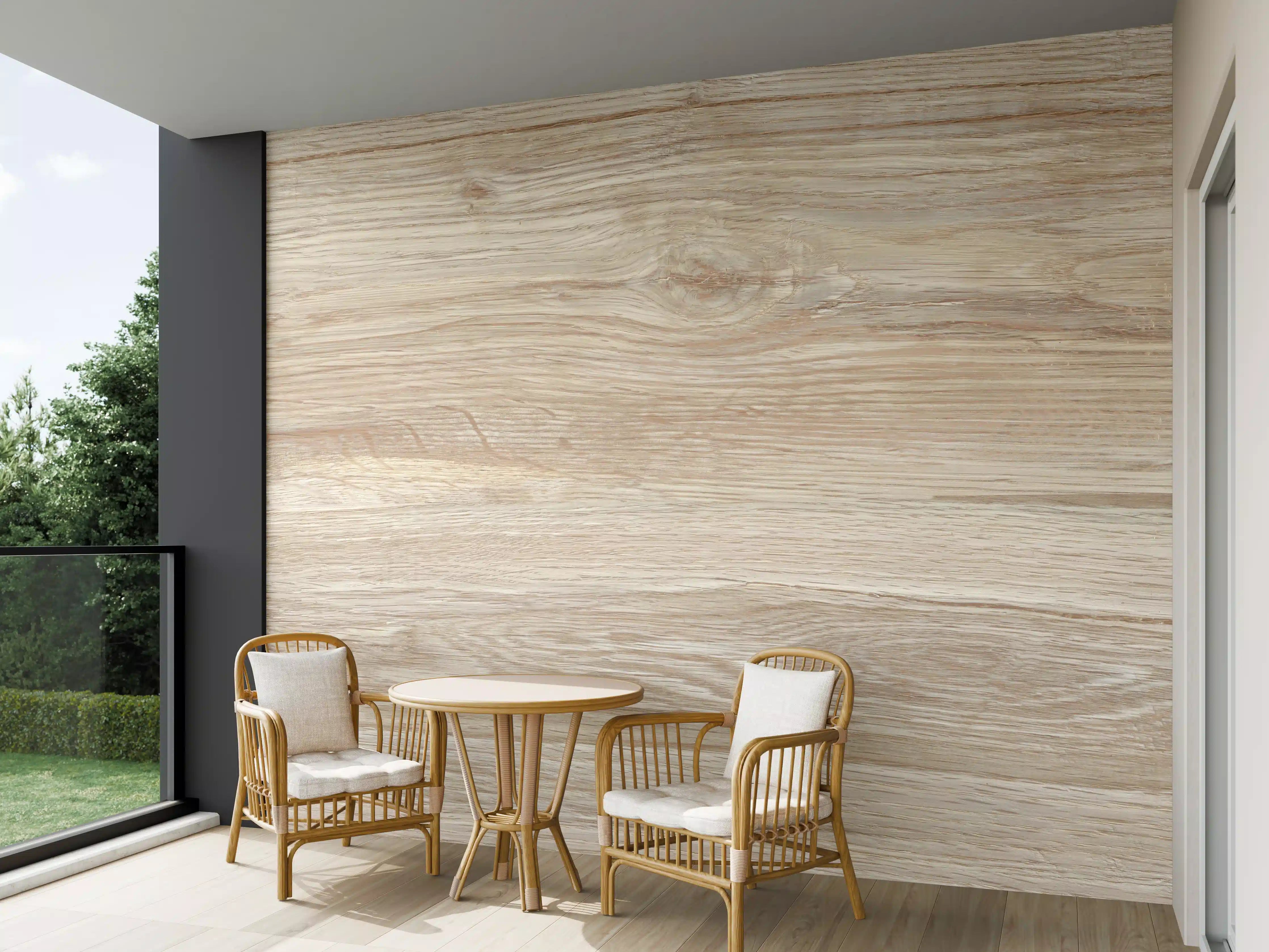 Wandverkleidung außen - Natürliche Holztextur Hintergrund