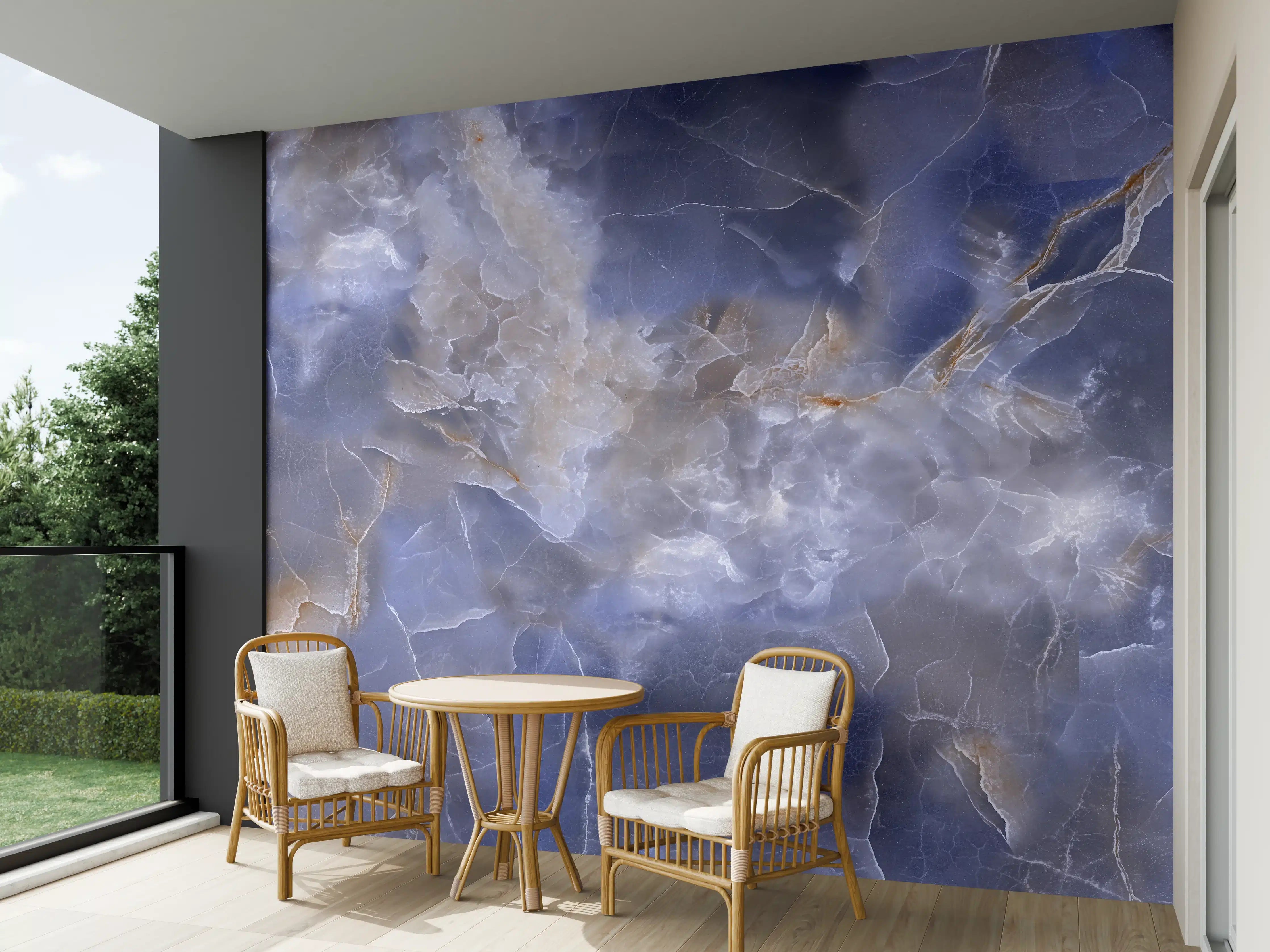 Wandverkleidung außen - Natürlicher Onyx-Marmor