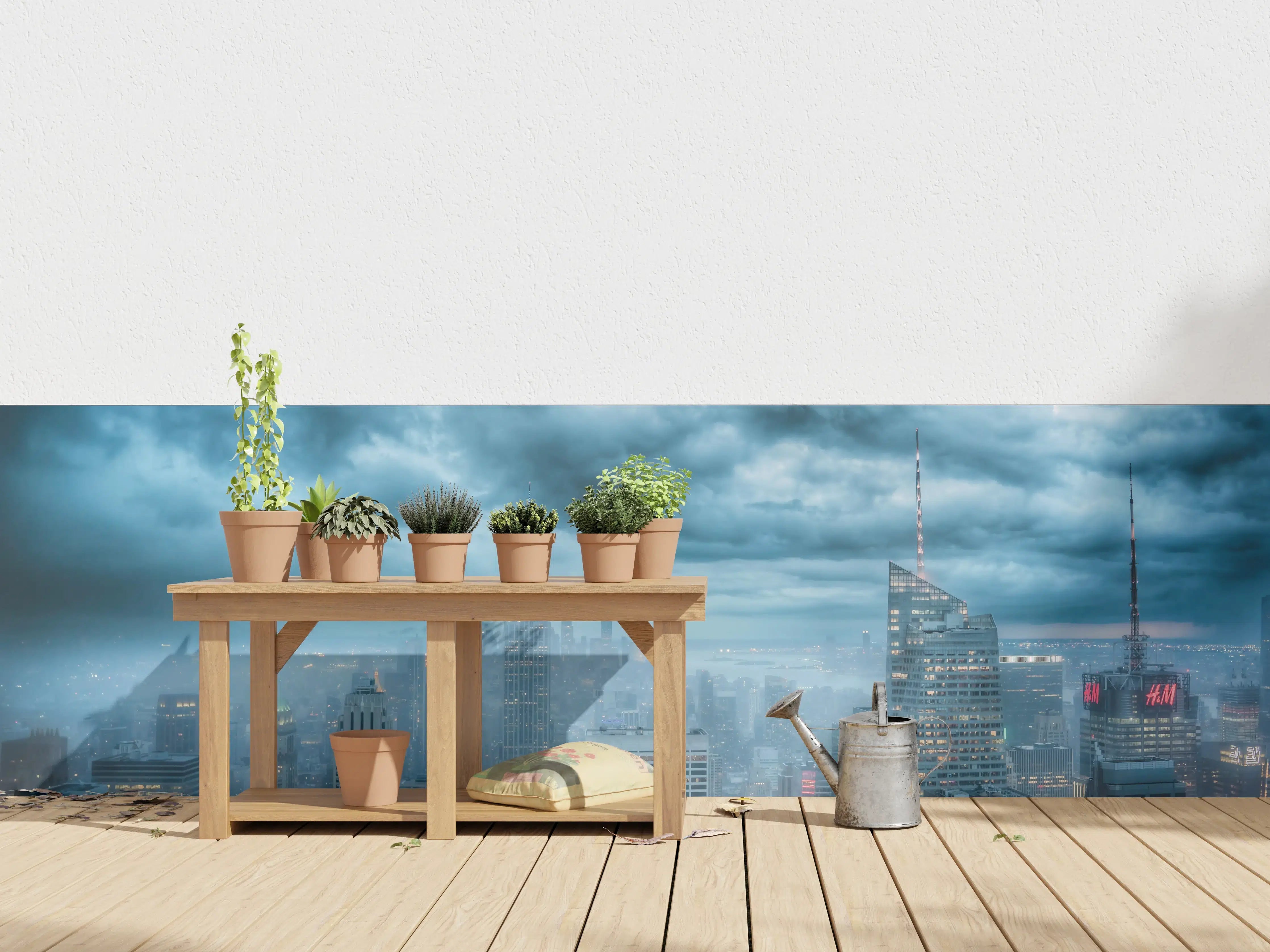 Wandverkleidung außen - New York Skyline