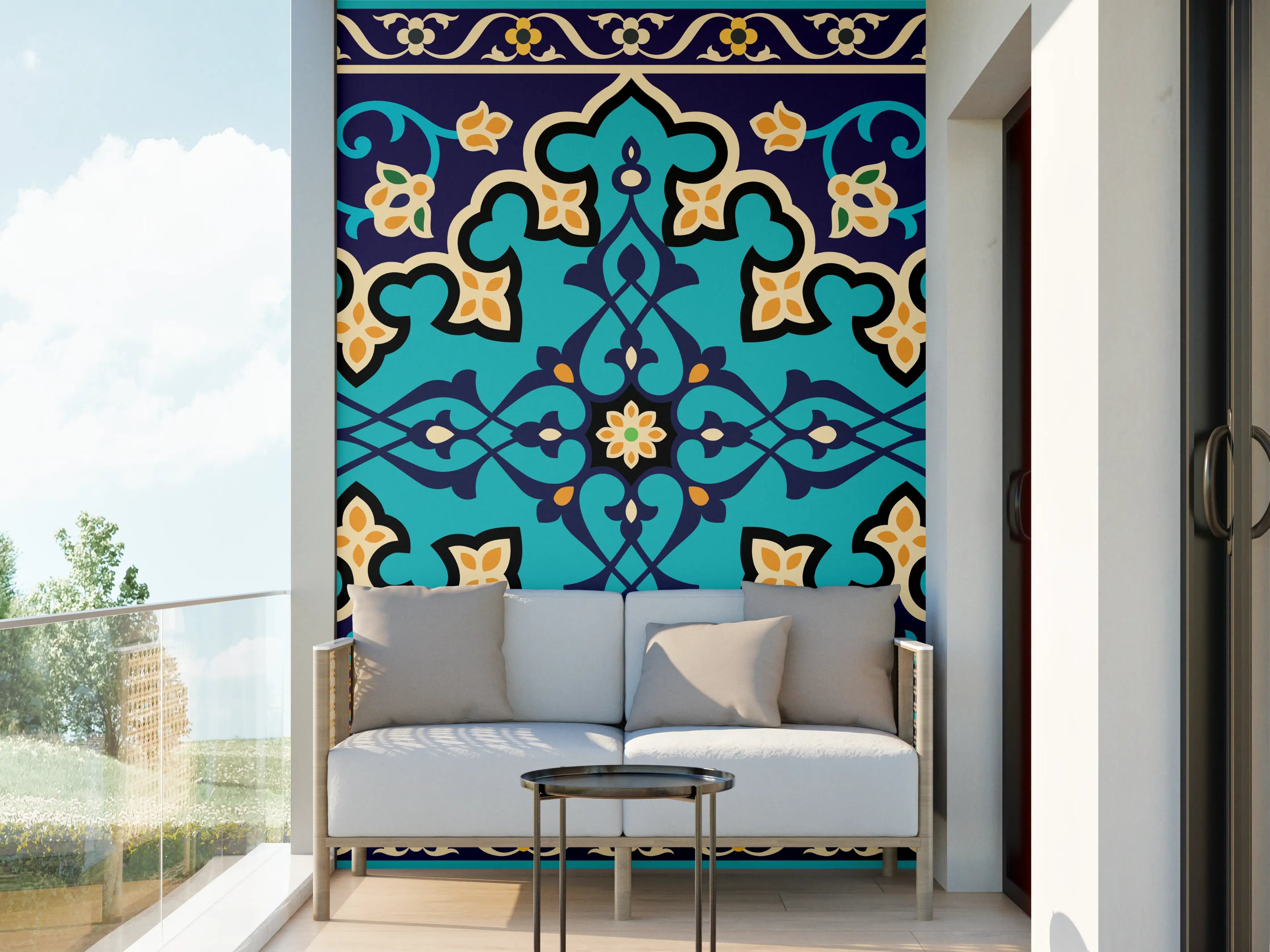Wandverkleidung außen - Orientalische Fliesen 3