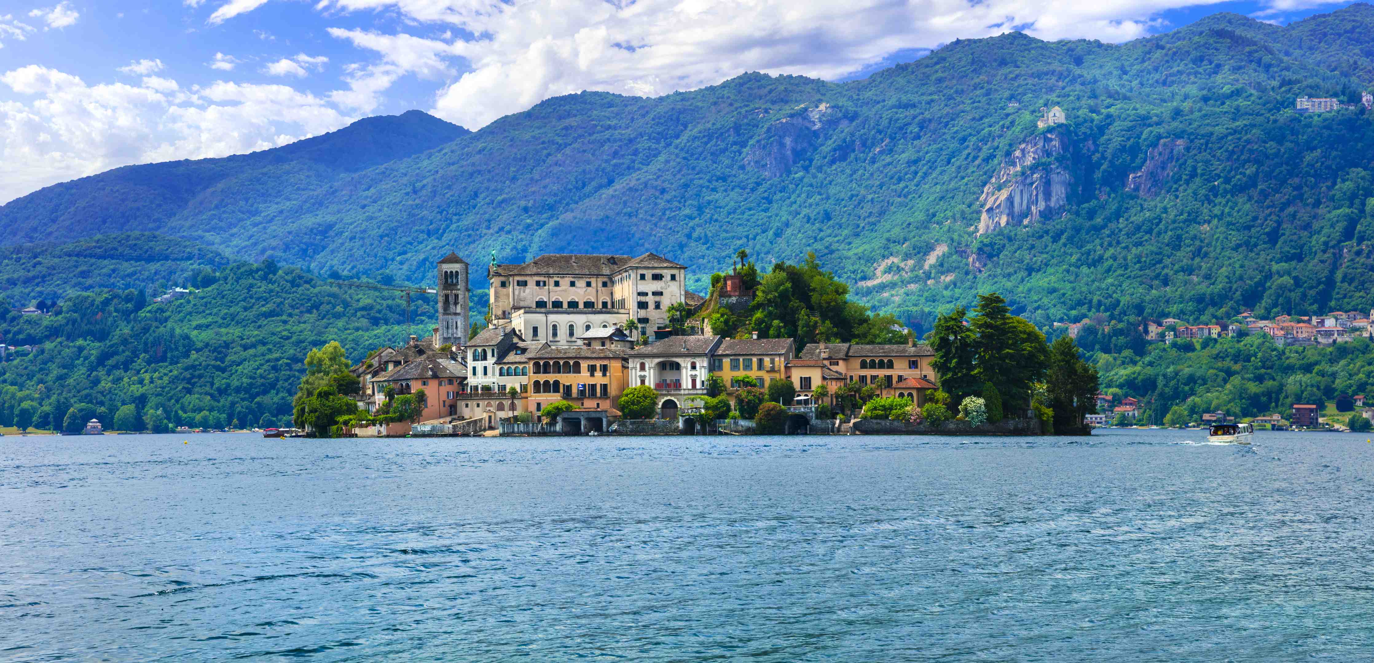 Wandverkleidung außen-Ortasee - Italien