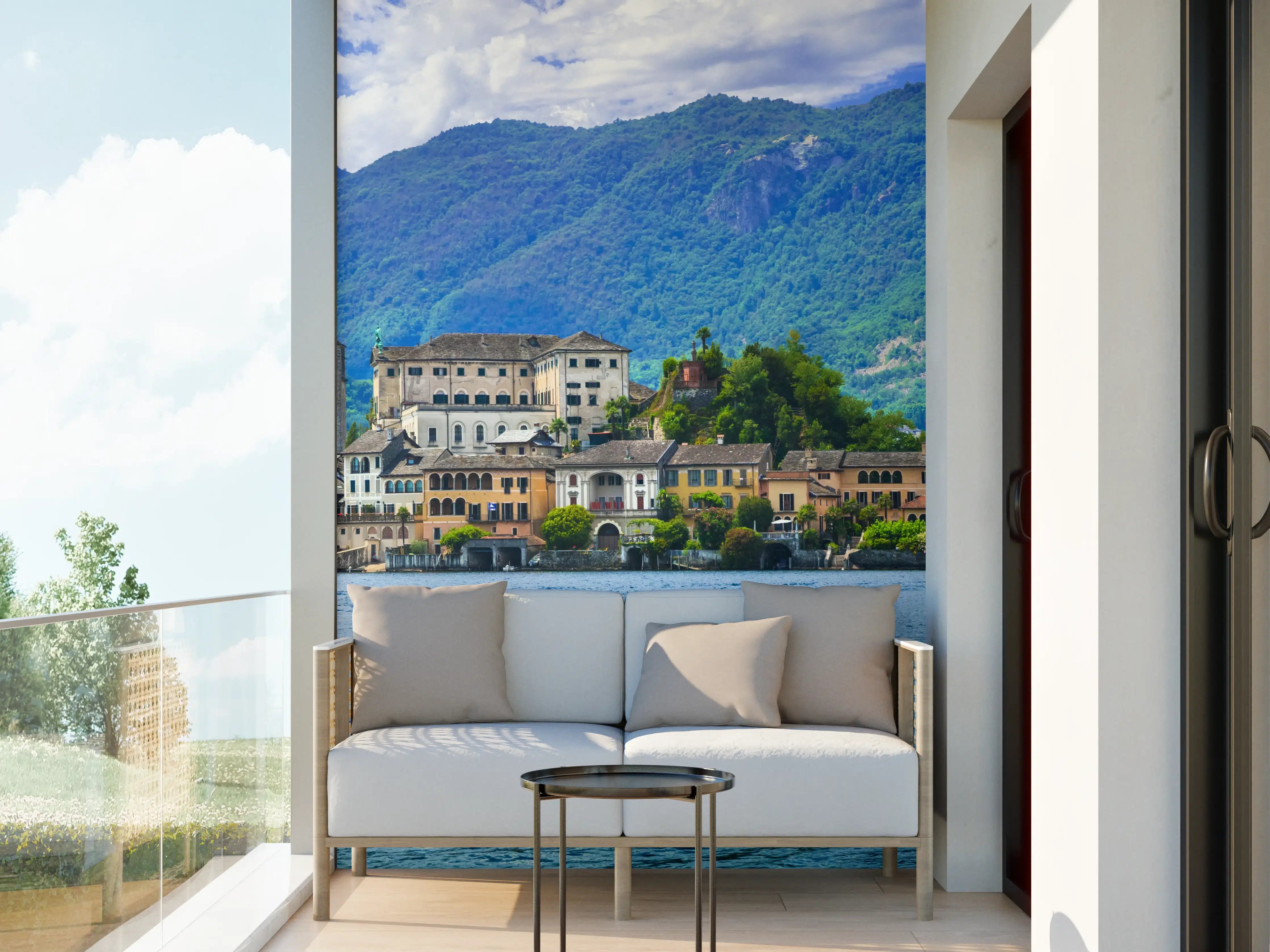 Wandverkleidung außen - Ortasee - Italien