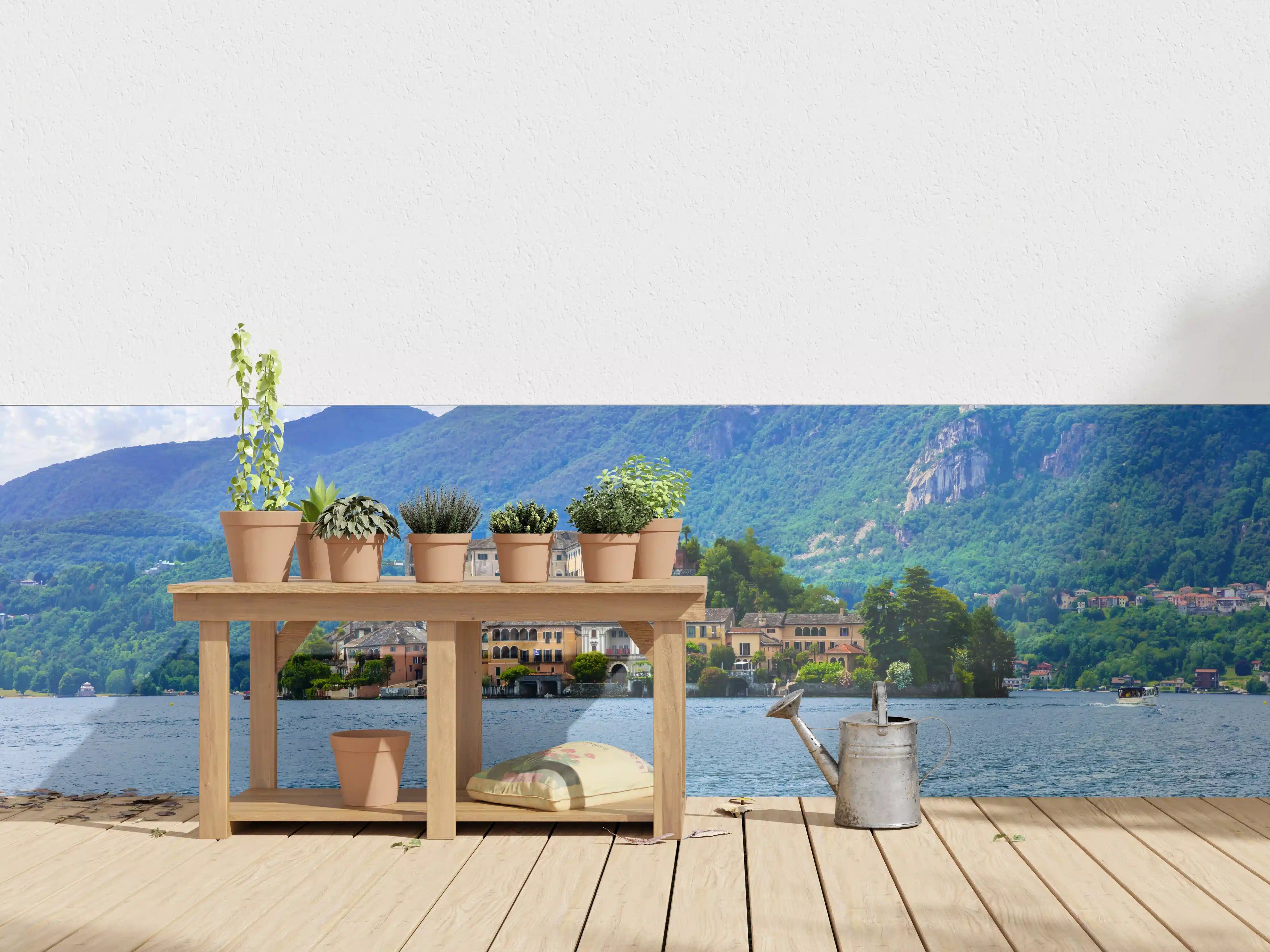 Wandverkleidung außen - Ortasee - Italien