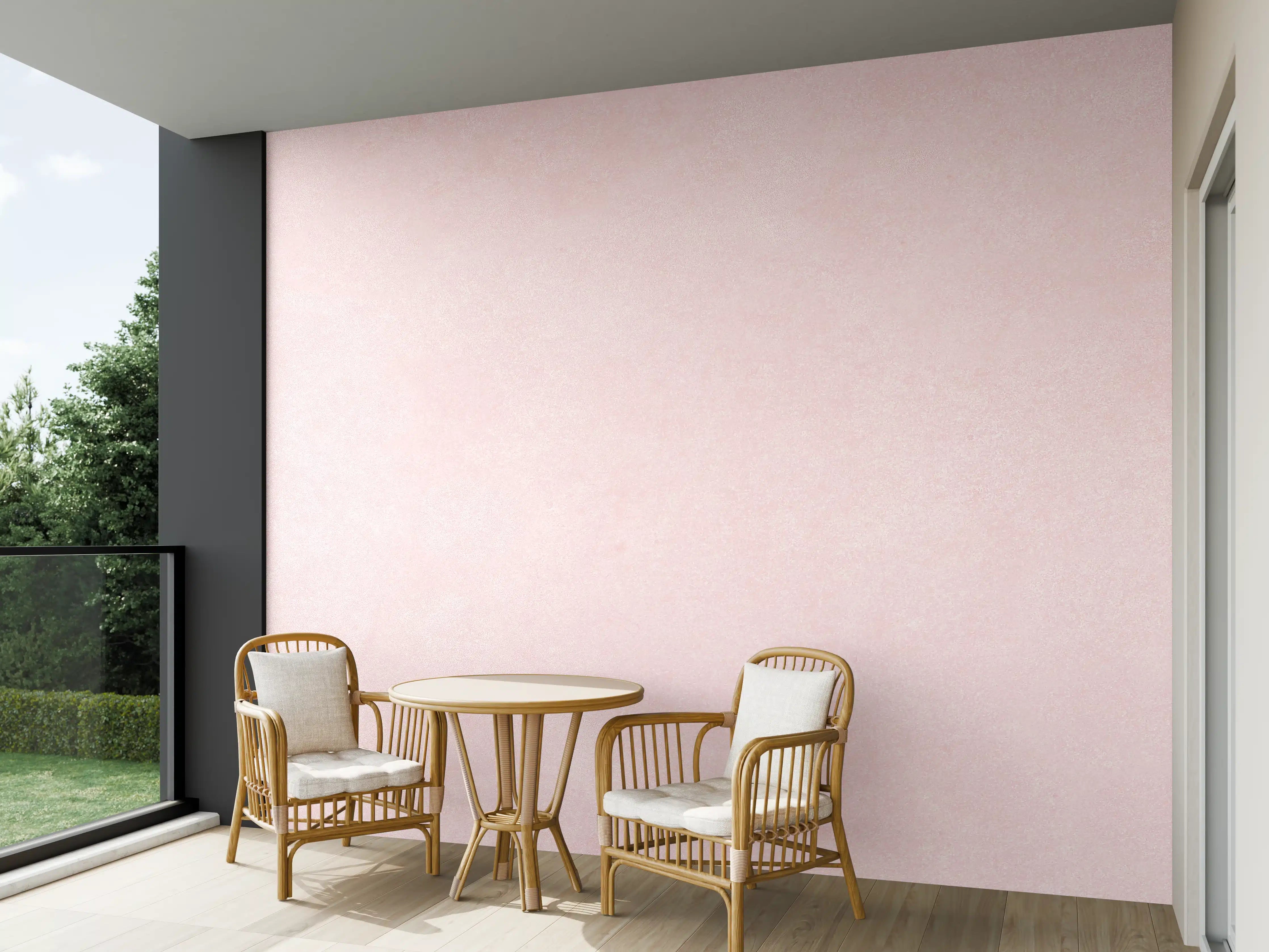Wandverkleidung außen - Pinke Wandtextur