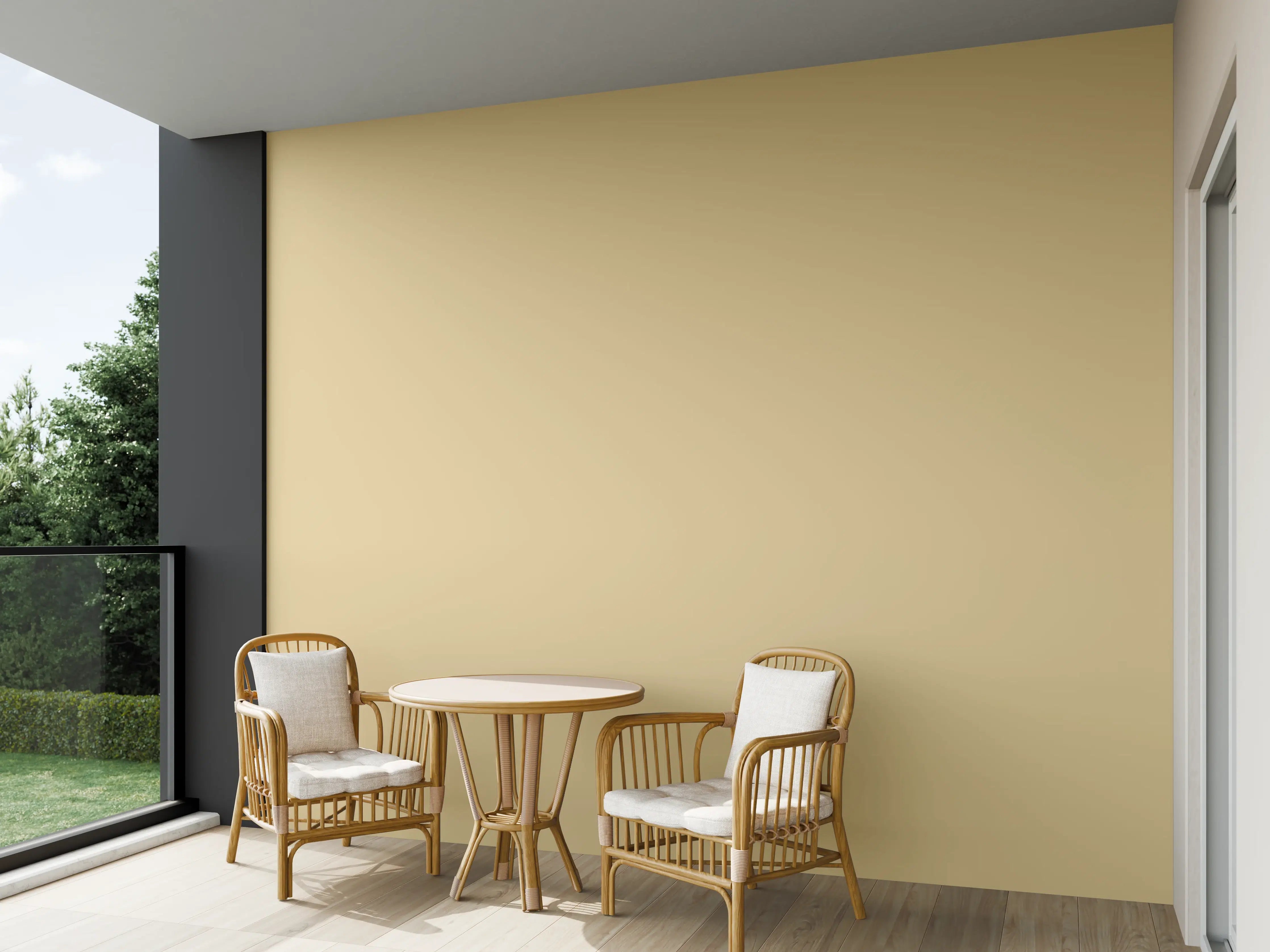 Wandverkleidung außen - RAL 1001 (Beige)