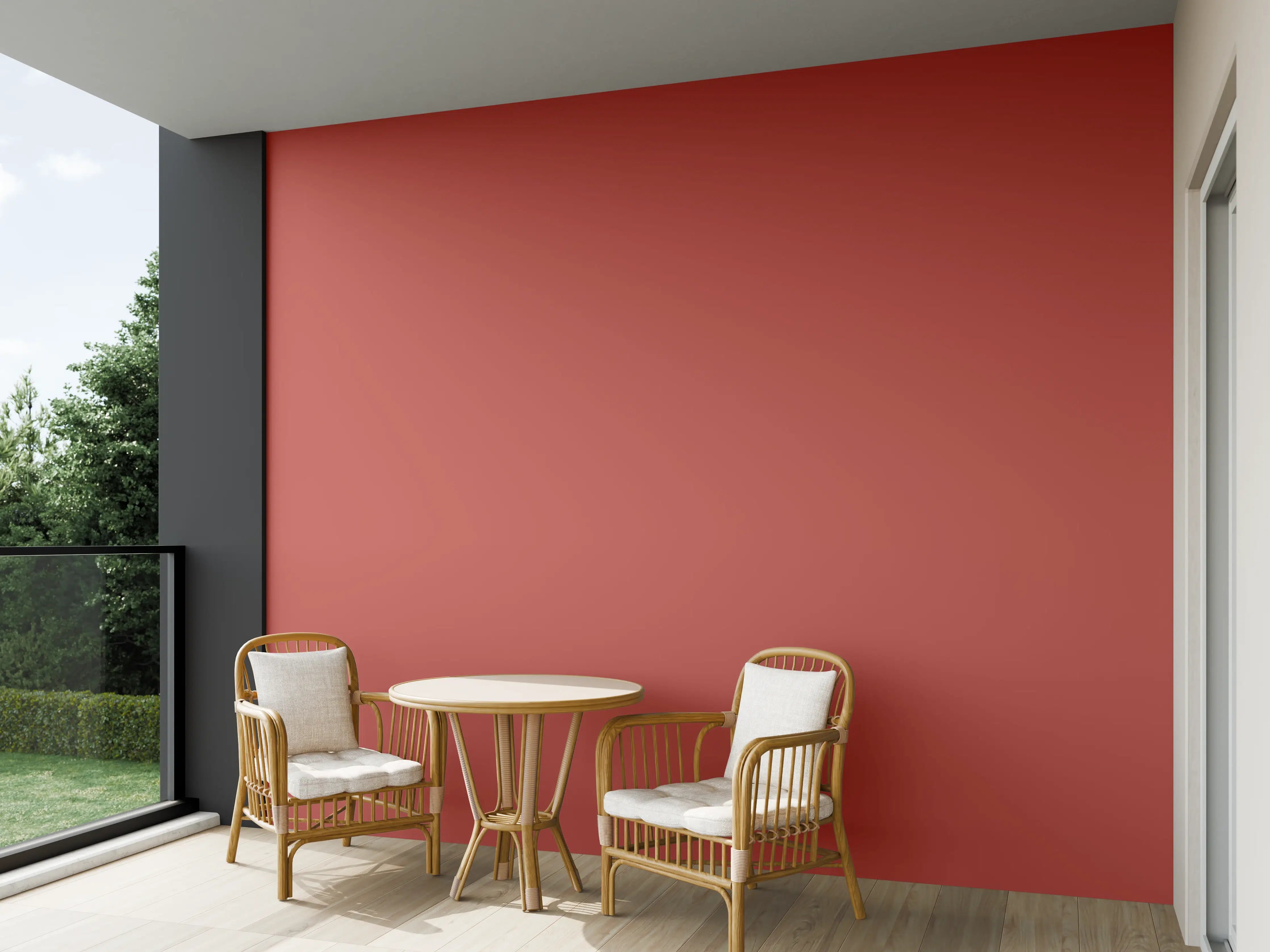 Wandverkleidung außen - RAL 3033 (Perlrosa)