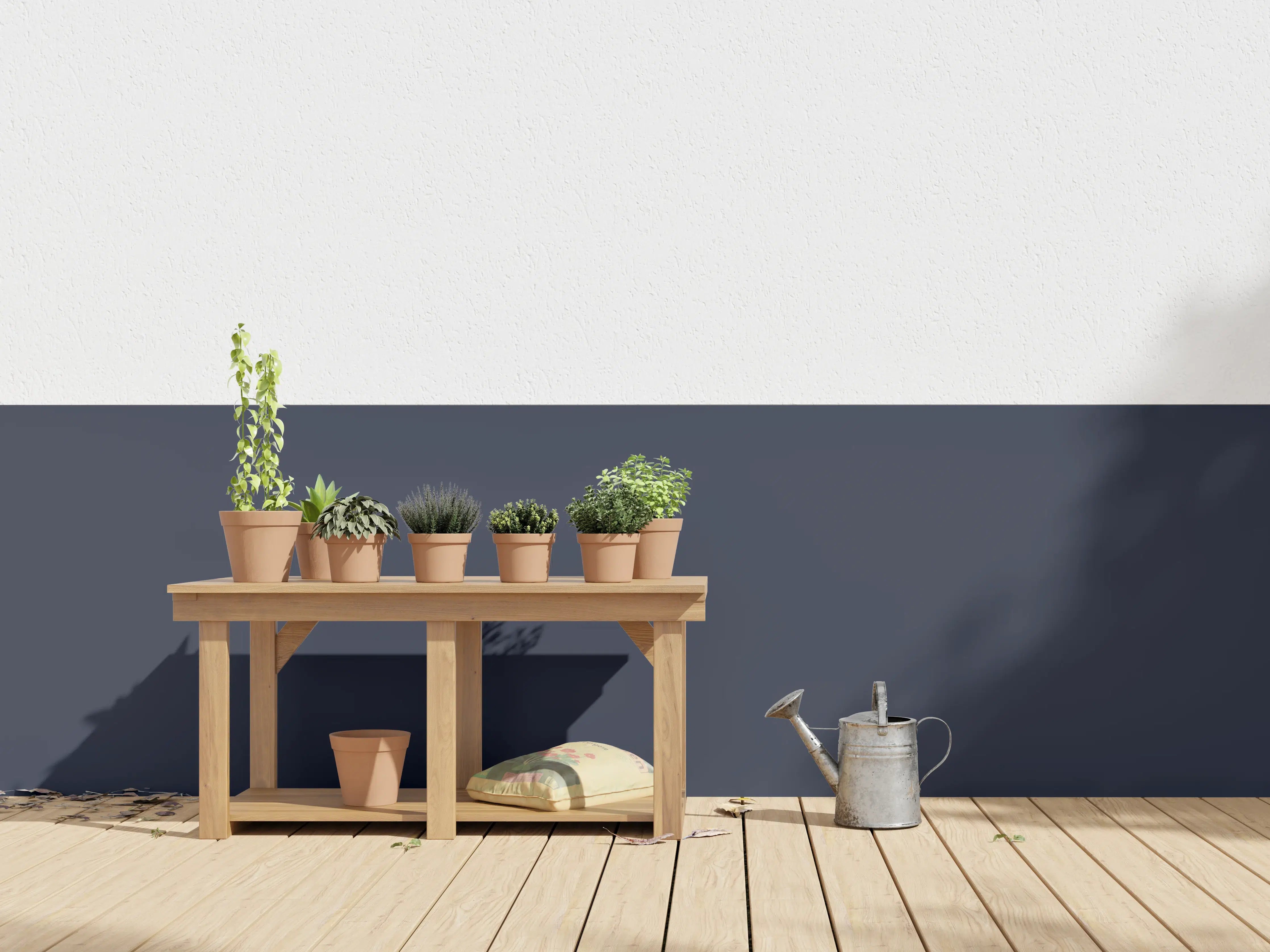 Wandverkleidung außen - RAL 5011 (Stahlblau)