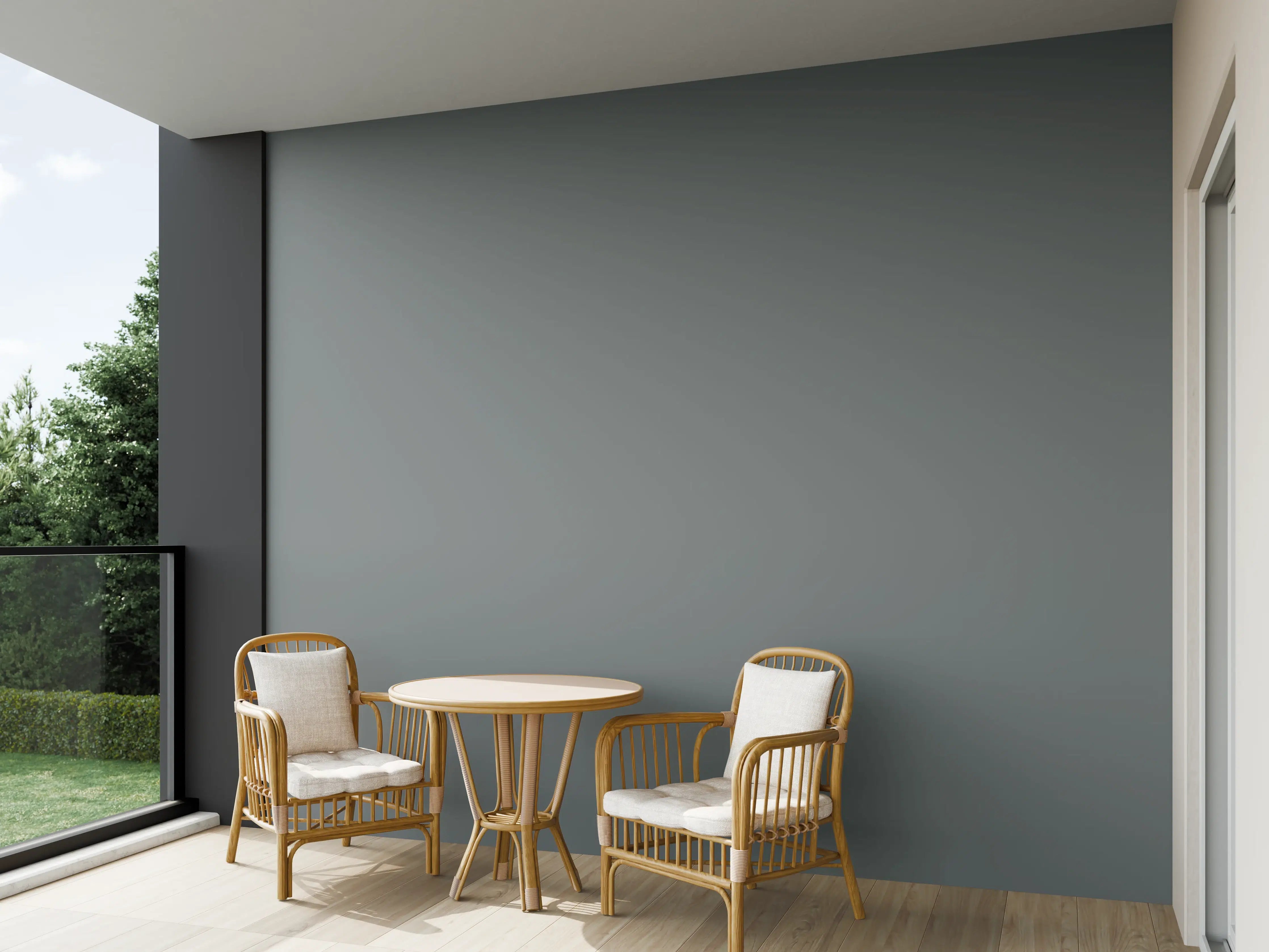 Wandverkleidung außen - RAL 7005 (Mausgrau)