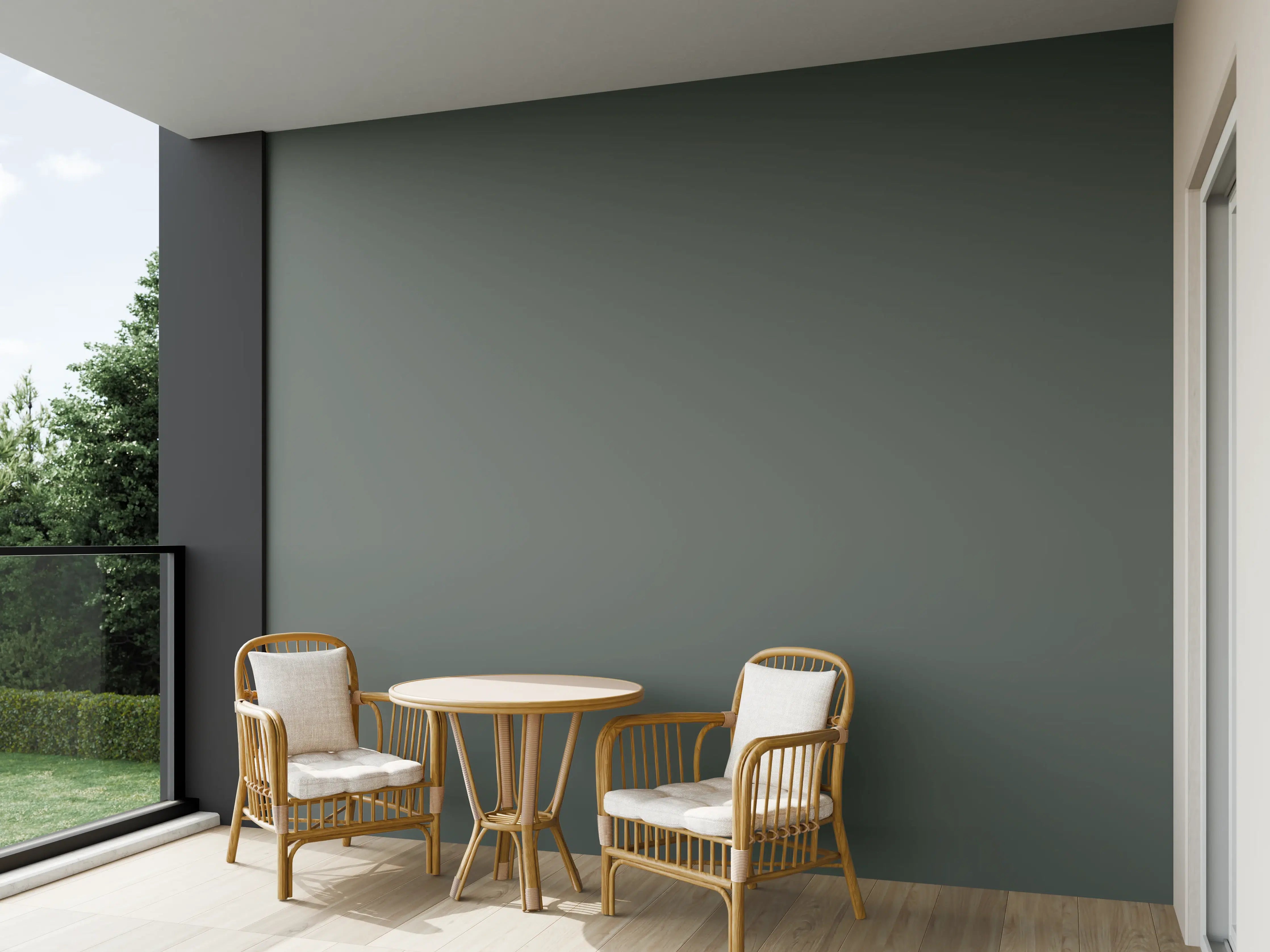 Wandverkleidung außen - RAL 7010 (Plane grau)