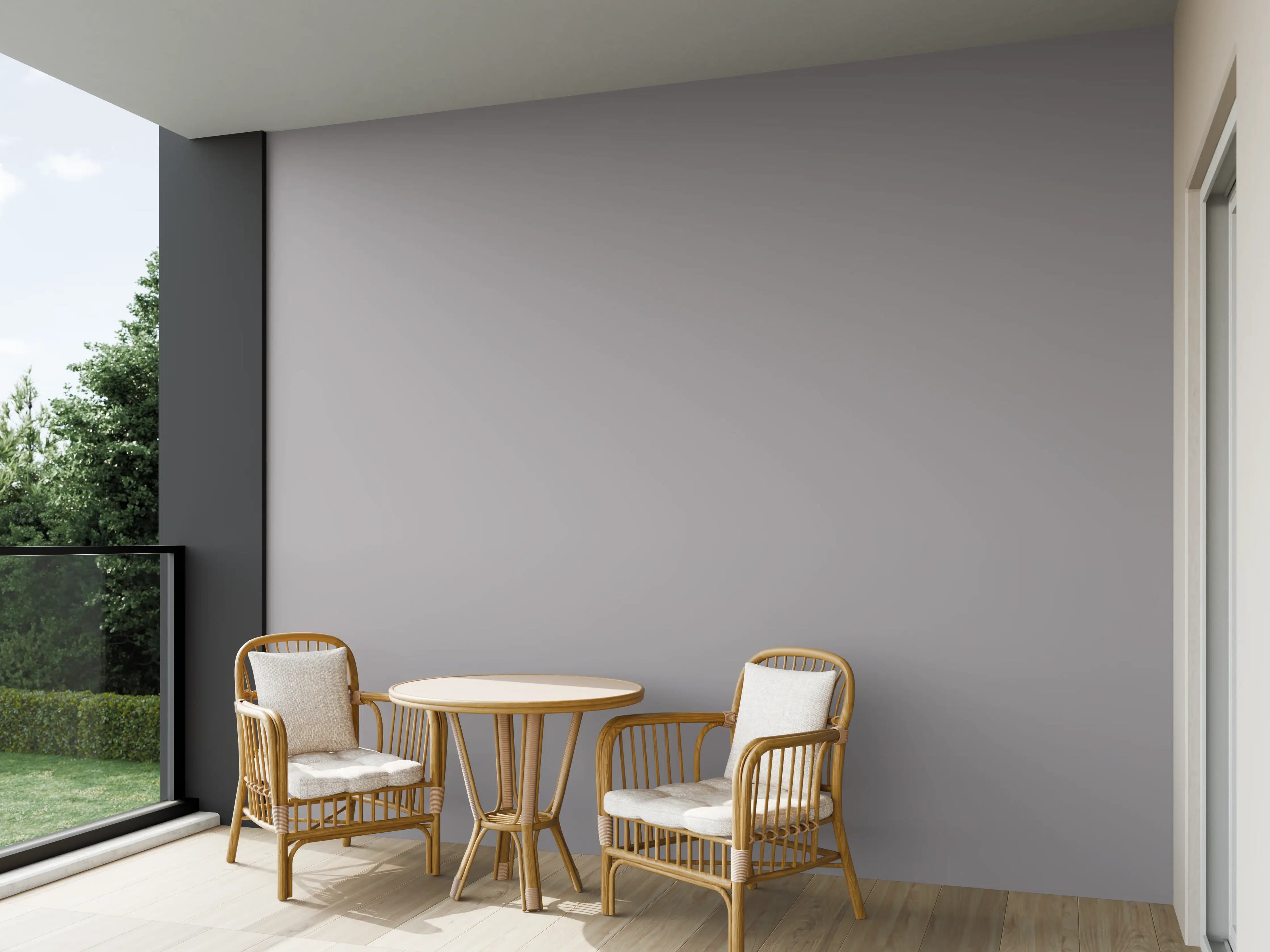 Wandverkleidung außen - RAL 7036 (Platingrau)