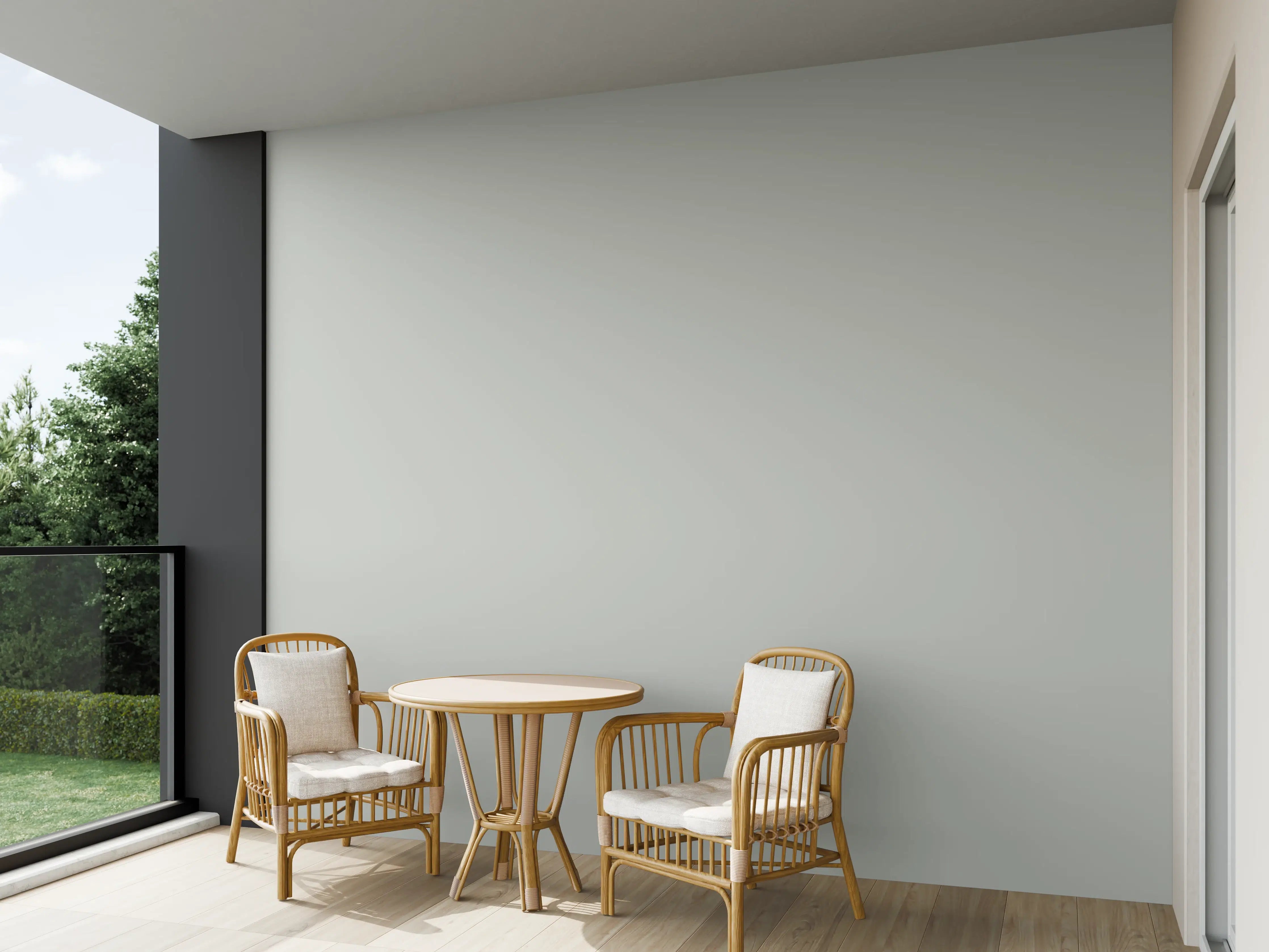 Wandverkleidung außen - RAL 7038 (Achatgrau)