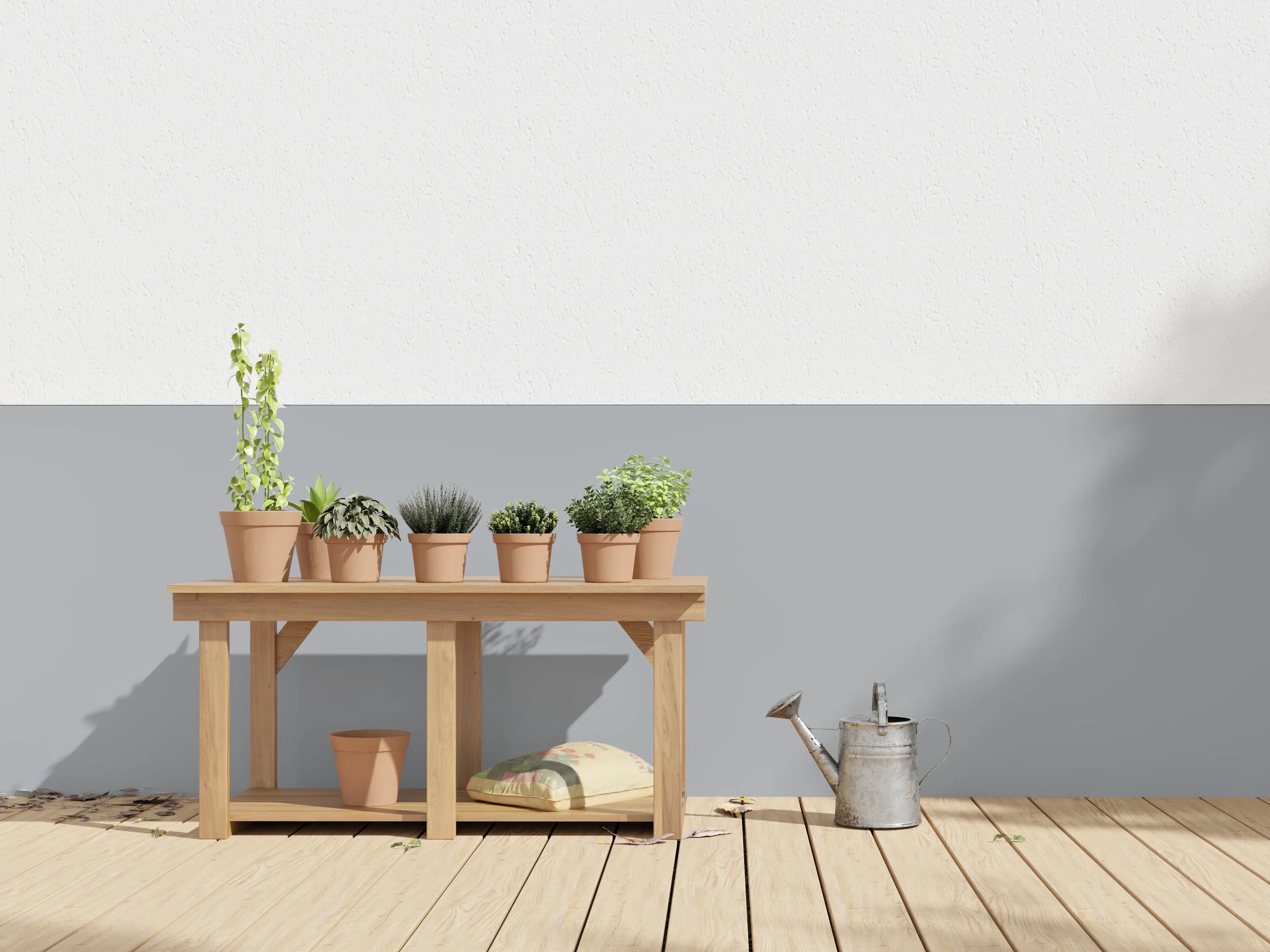 Wandverkleidung außen - RAL 7040 (Fenstergrau)