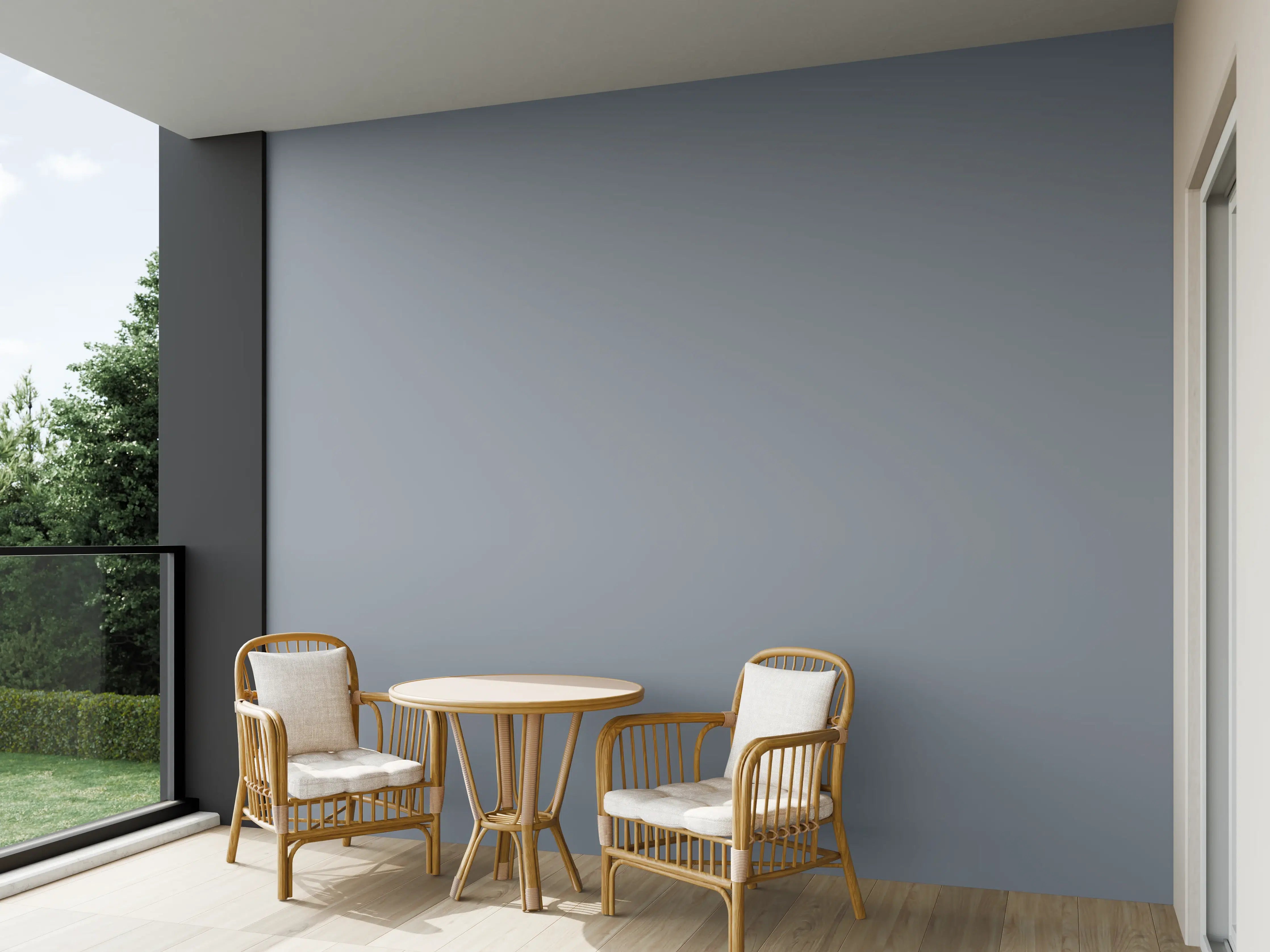 Wandverkleidung außen - RAL 7046 (Telegrau 2)