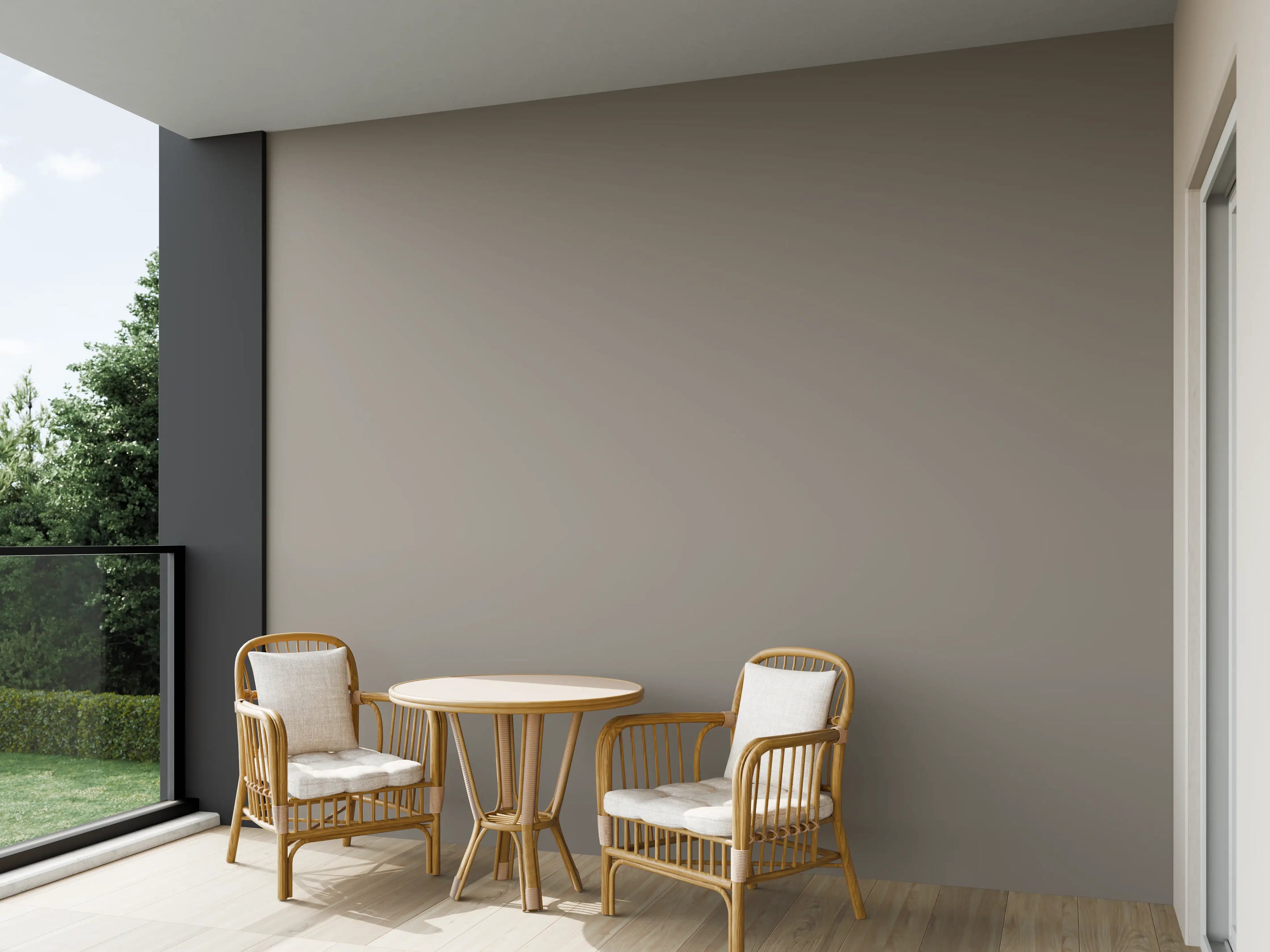 Wandverkleidung außen - RAL 7048 (Perlmuttgrau)