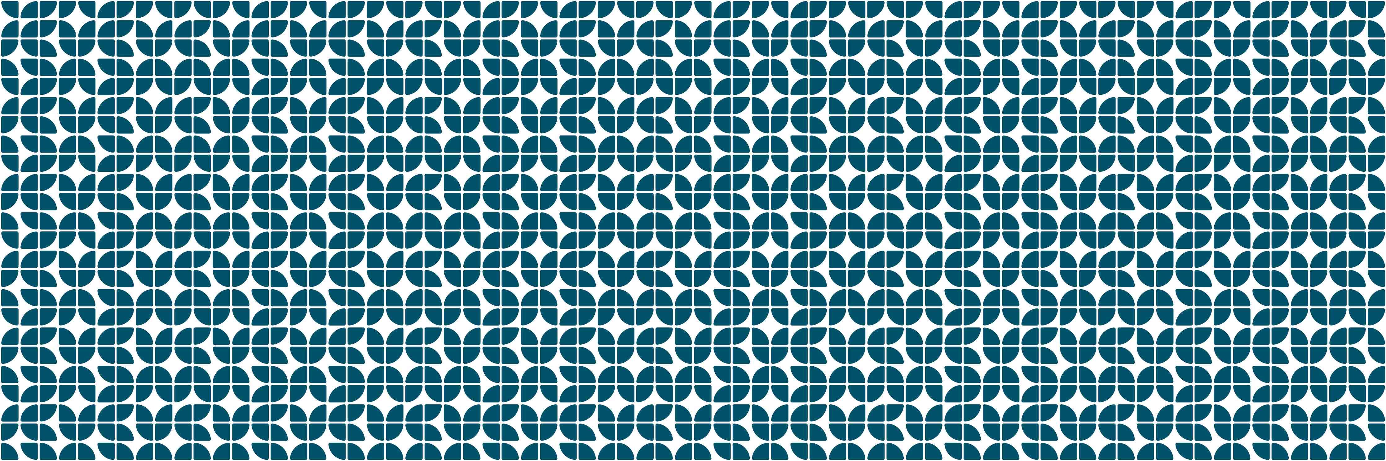 Wandverkleidung außen-Retro-Blau-Muster