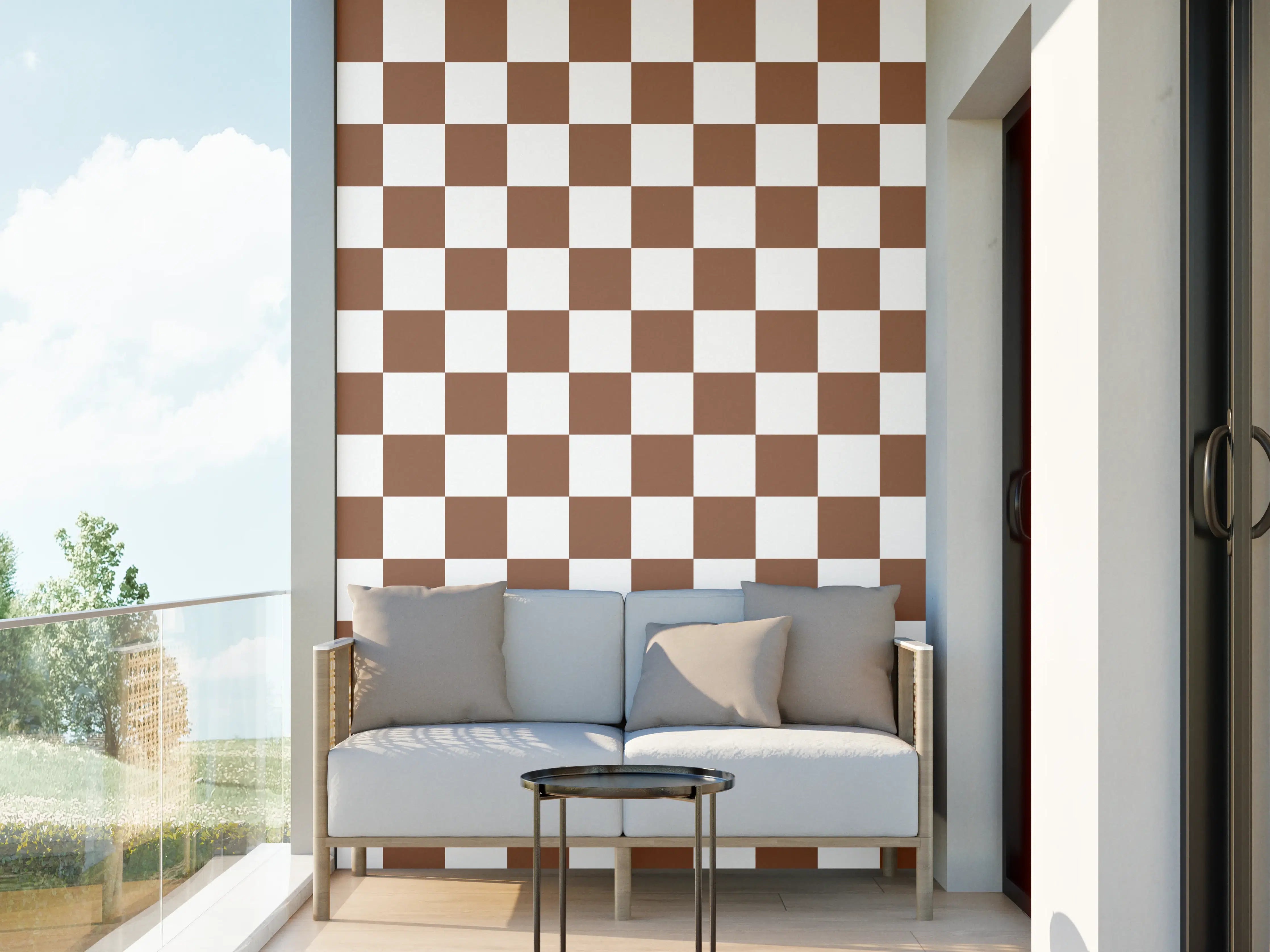 Wandverkleidung außen - Retro-Cannella-Design