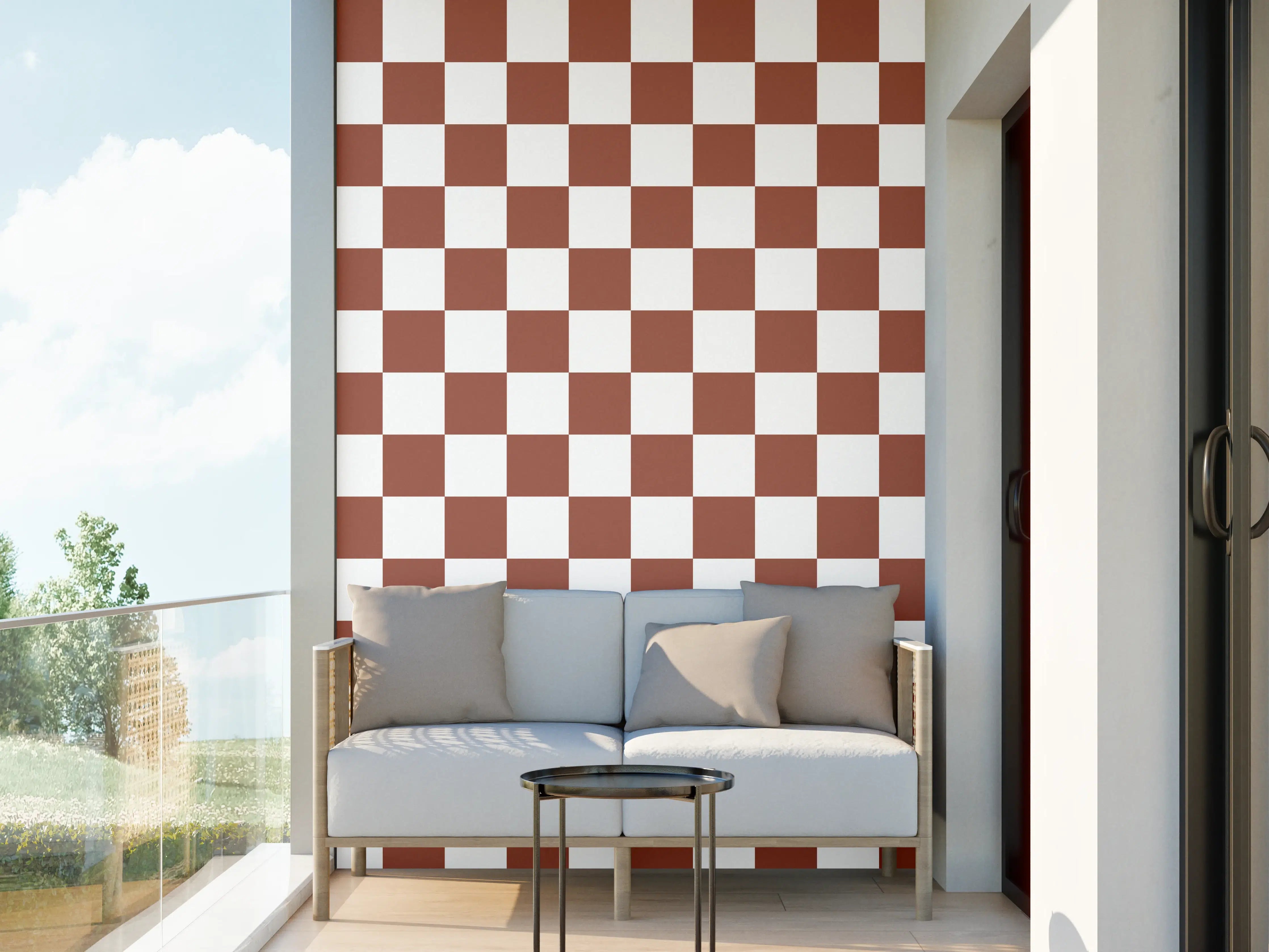 Wandverkleidung außen - Retro-Ruggine-Design