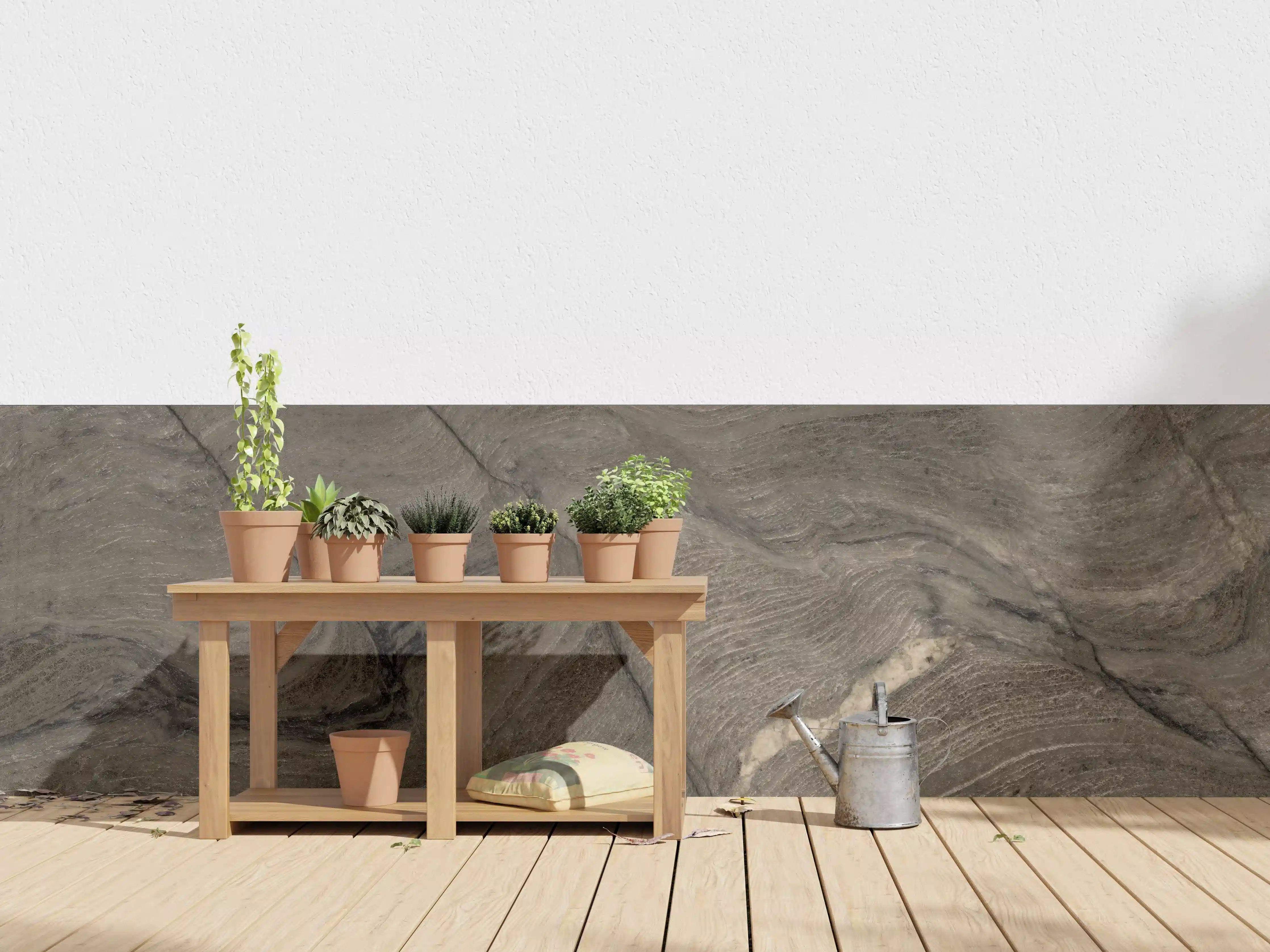 Wandverkleidung außen - Rustikale Marmor Textur