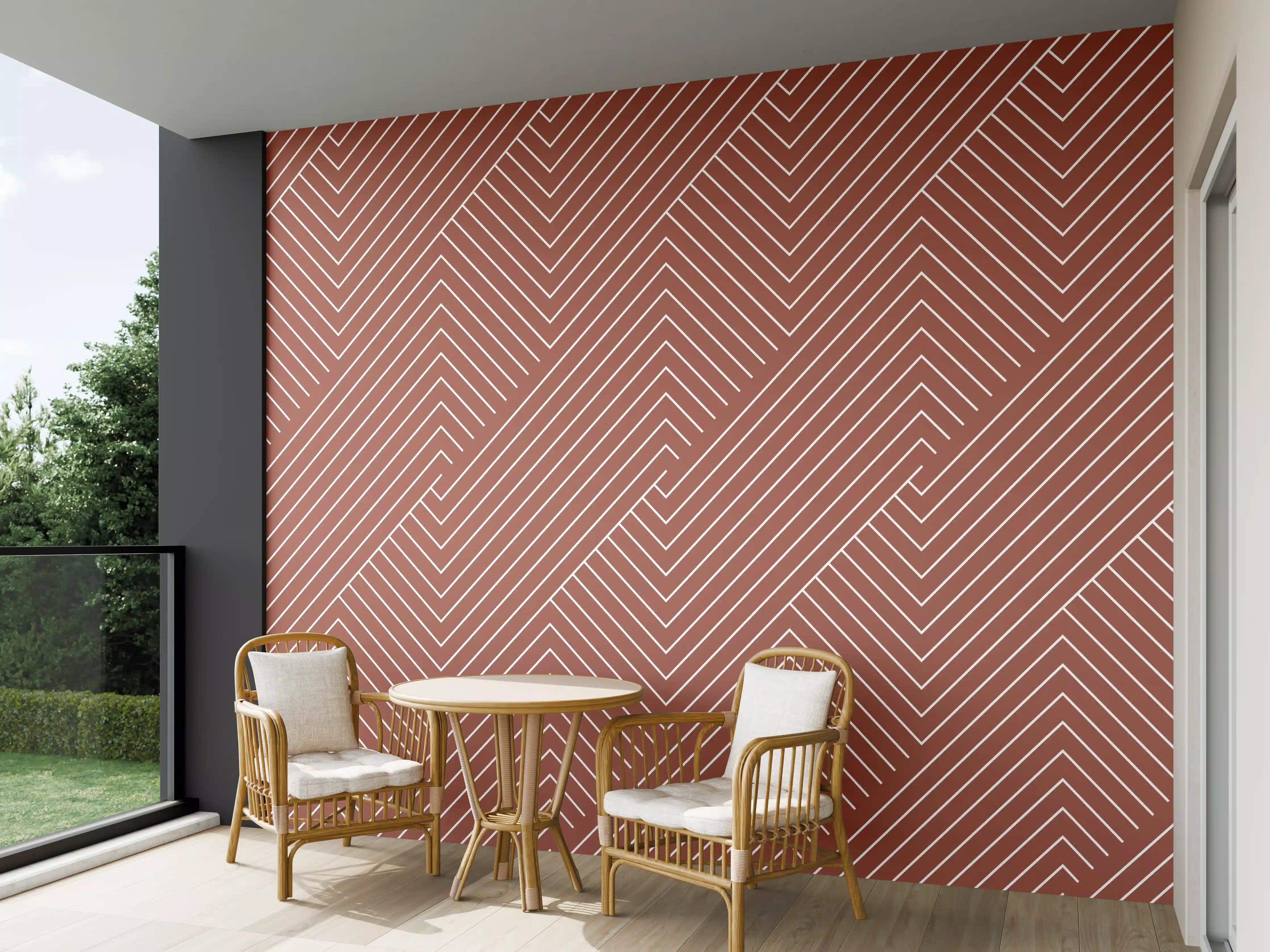 Wandverkleidung außen - Rustikale Metallwand mit Rostoptik