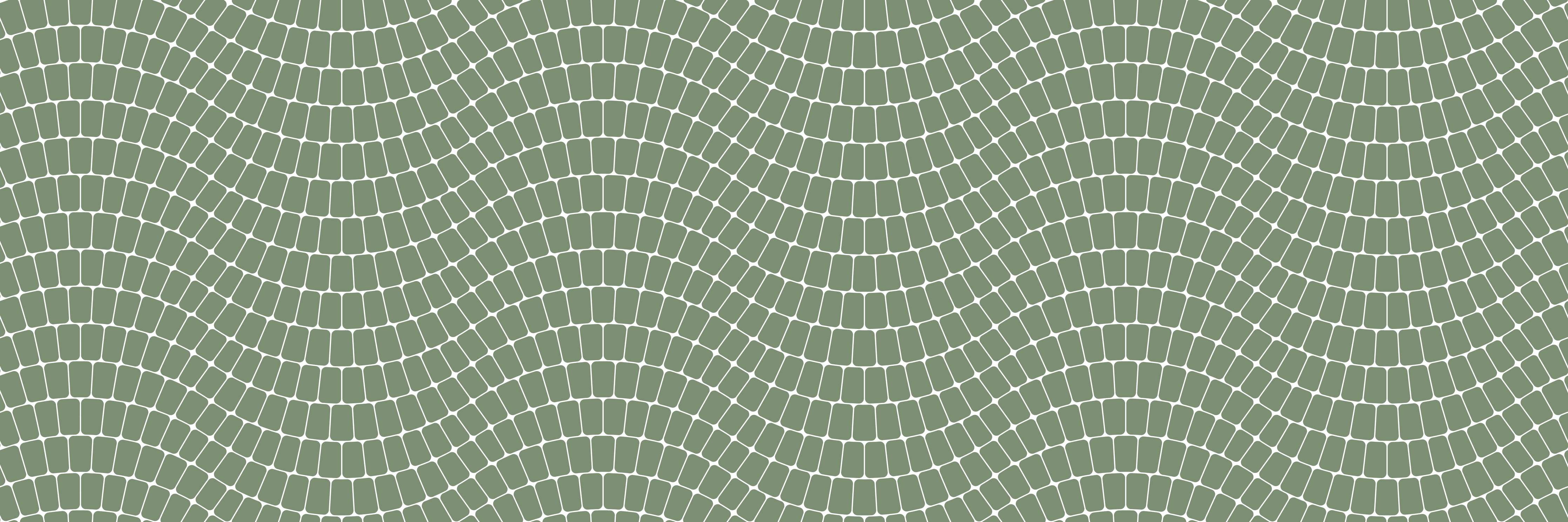 Wandverkleidung außen-Sanfte Wellen in Olivengrün