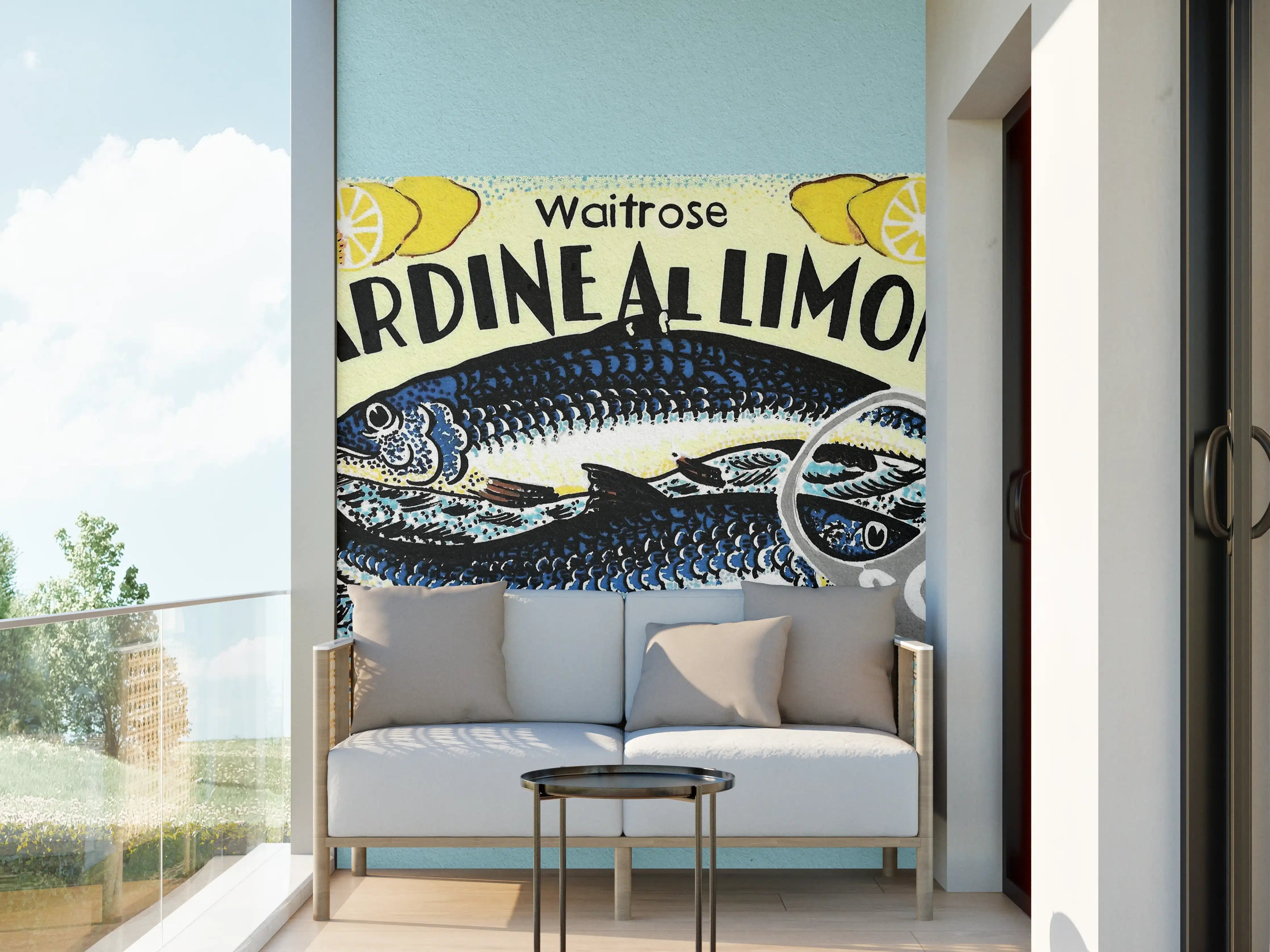 Wandverkleidung außen - Sardine Al Limone