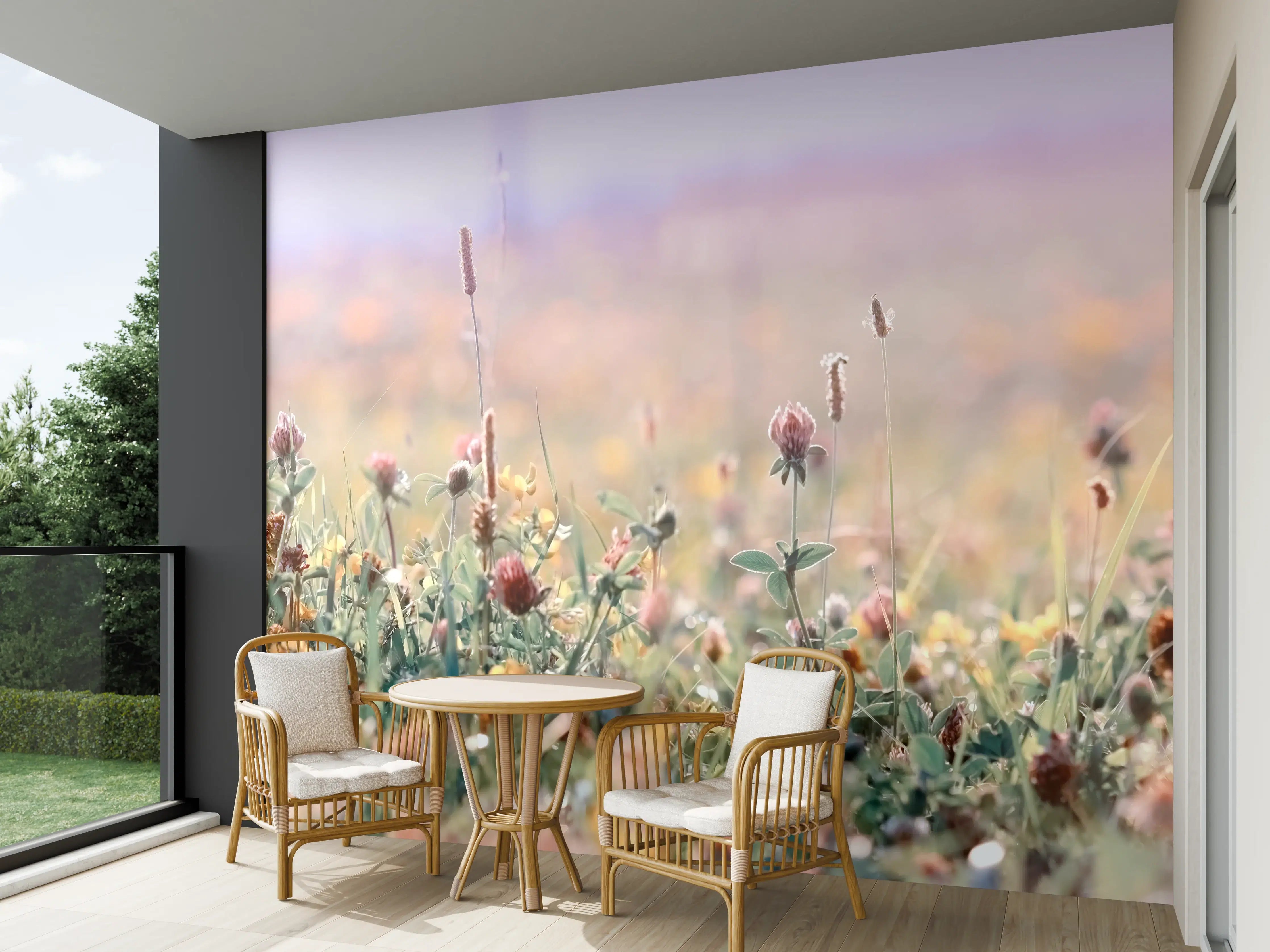 Wandverkleidung außen - Schöne Wiese