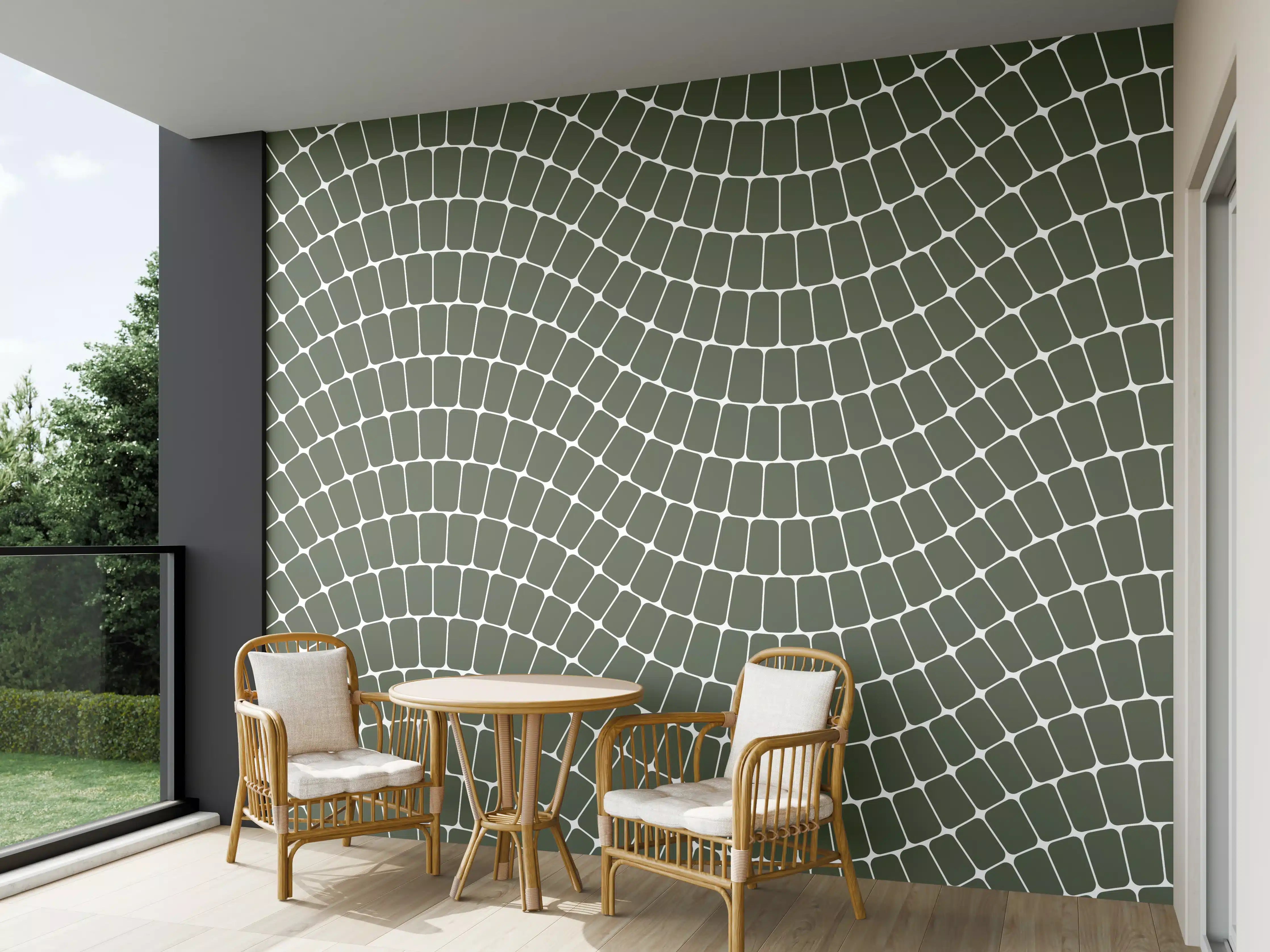 Wandverkleidung außen - Sinuoso Bosco Green