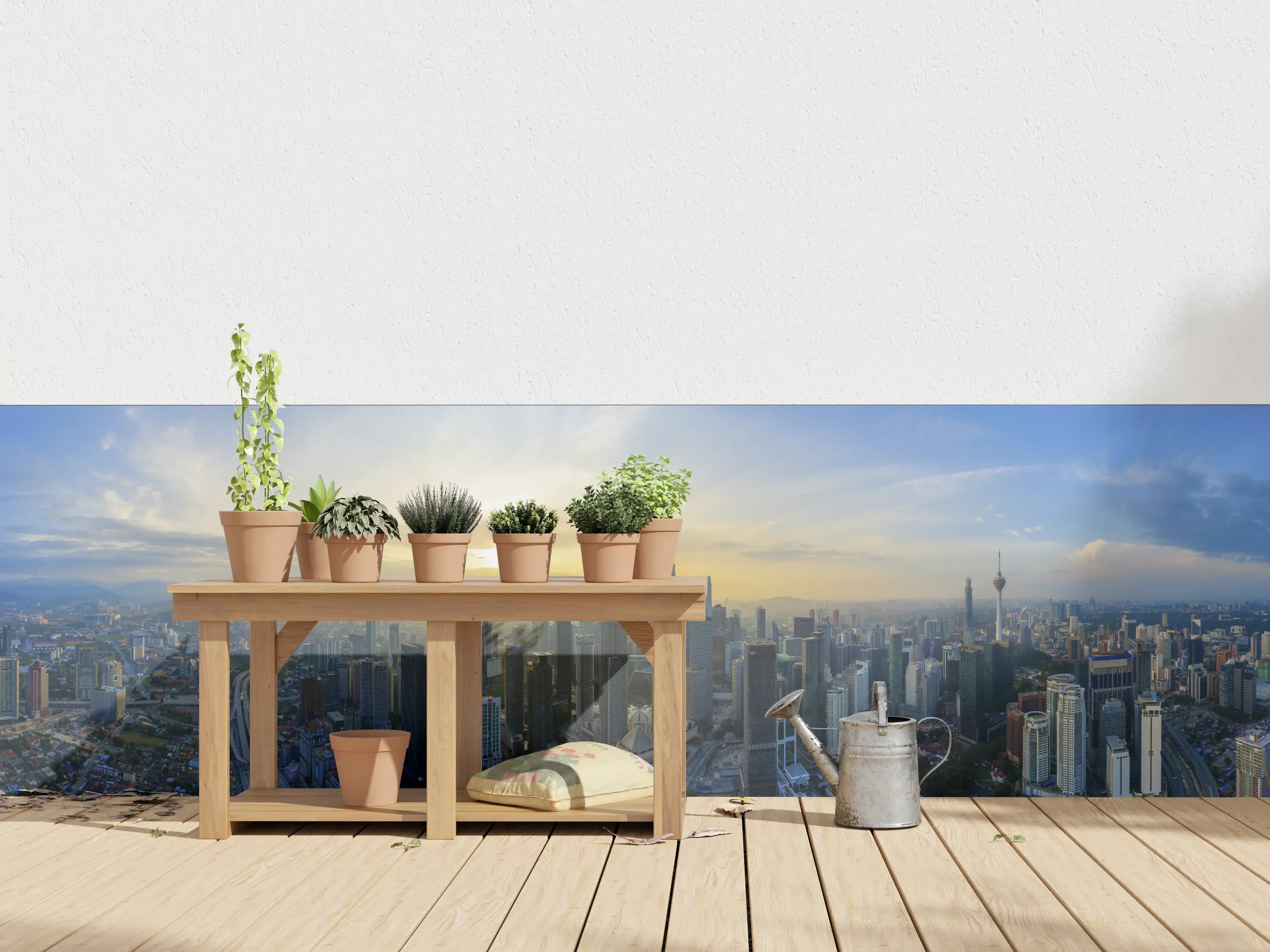 Wandverkleidung außen - Skyline Kuala Lumpur City