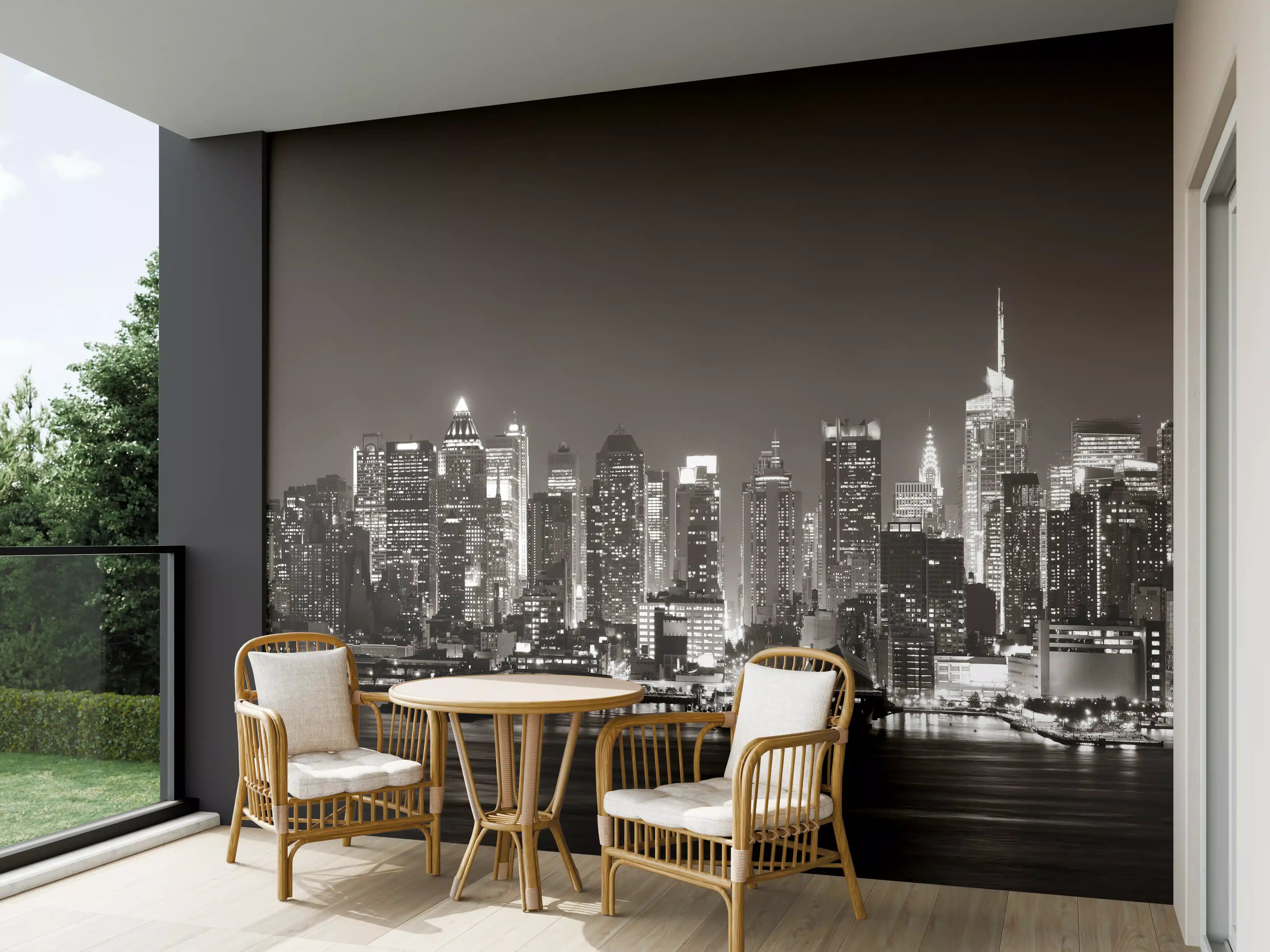 Wandverkleidung außen - Skyline von Midtown Manhattan