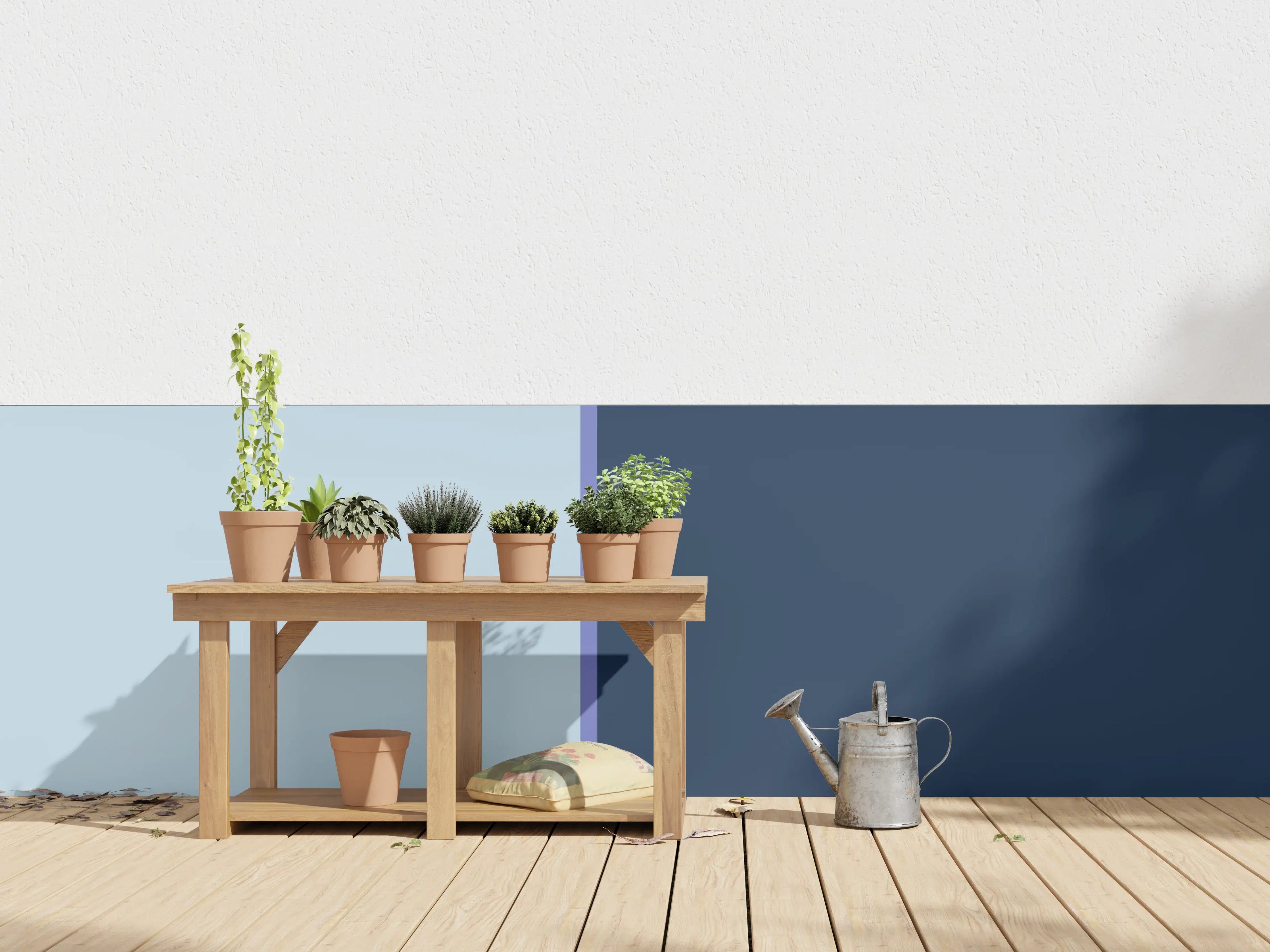 Wandverkleidung außen - The Blues - Easy Vertical - Blueberry