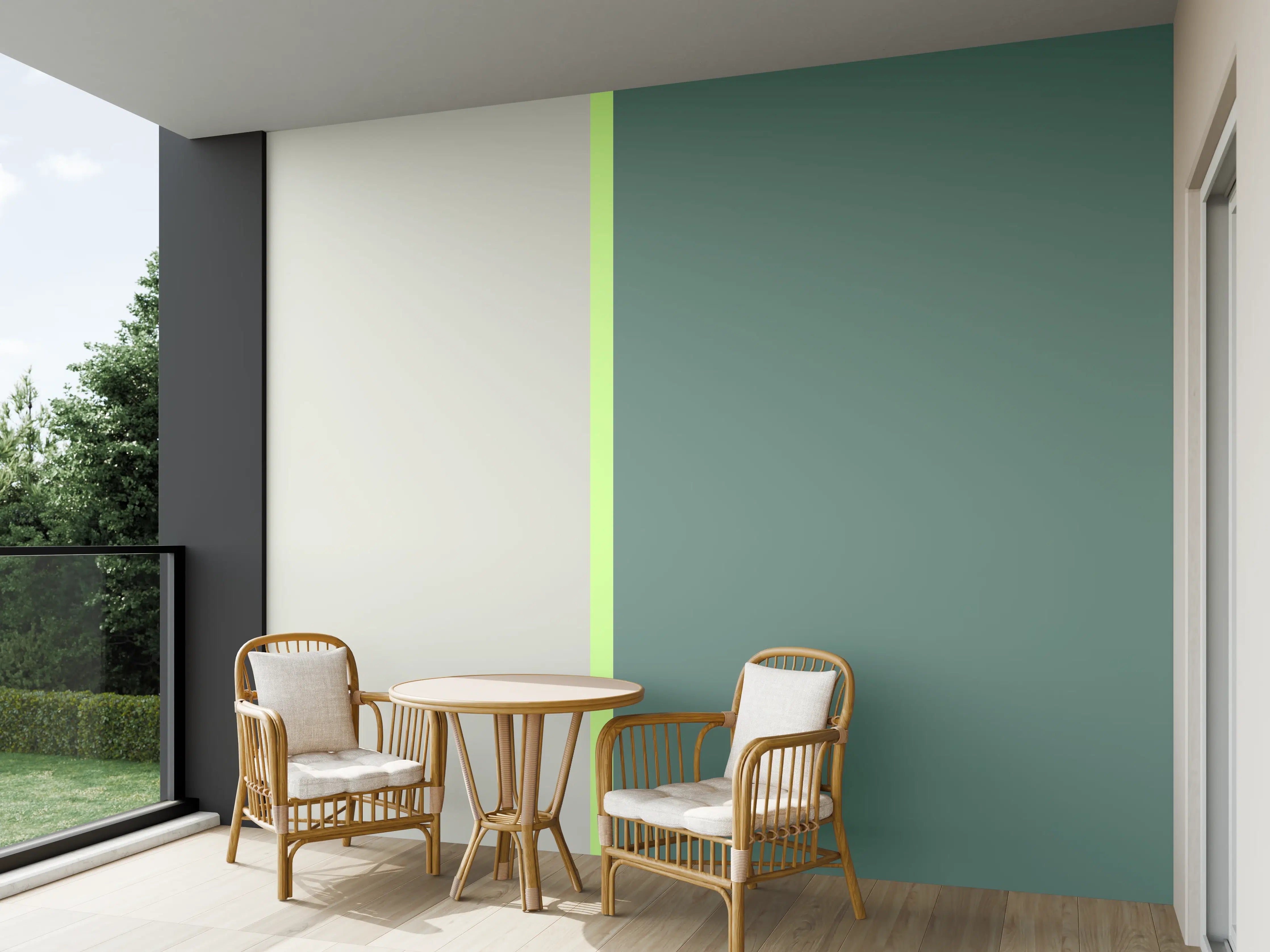 Wandverkleidung außen - The Greens - Easy Vertical - Granny Smith