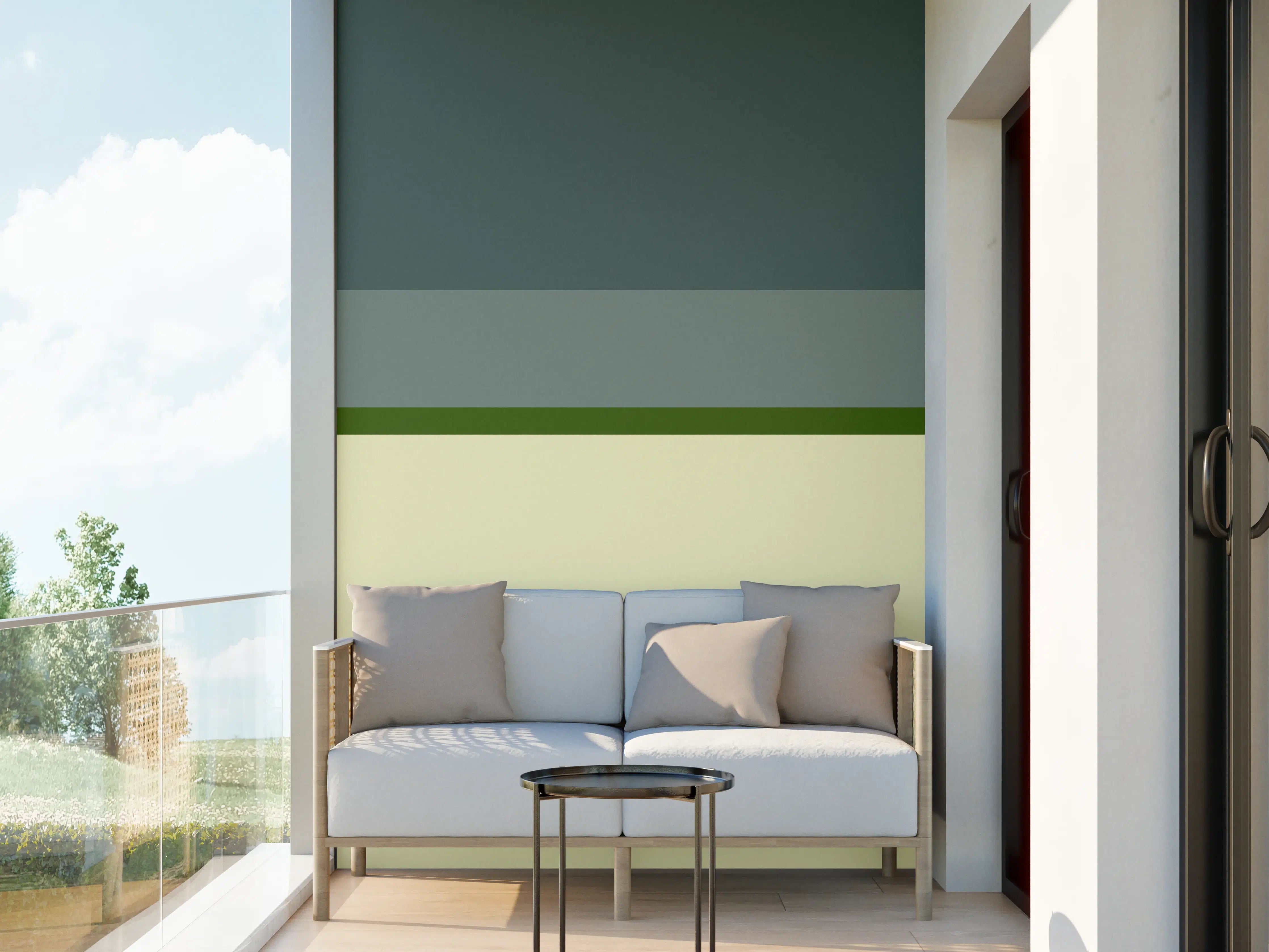 Wandverkleidung außen - The Greens - Horizontal - Avocado