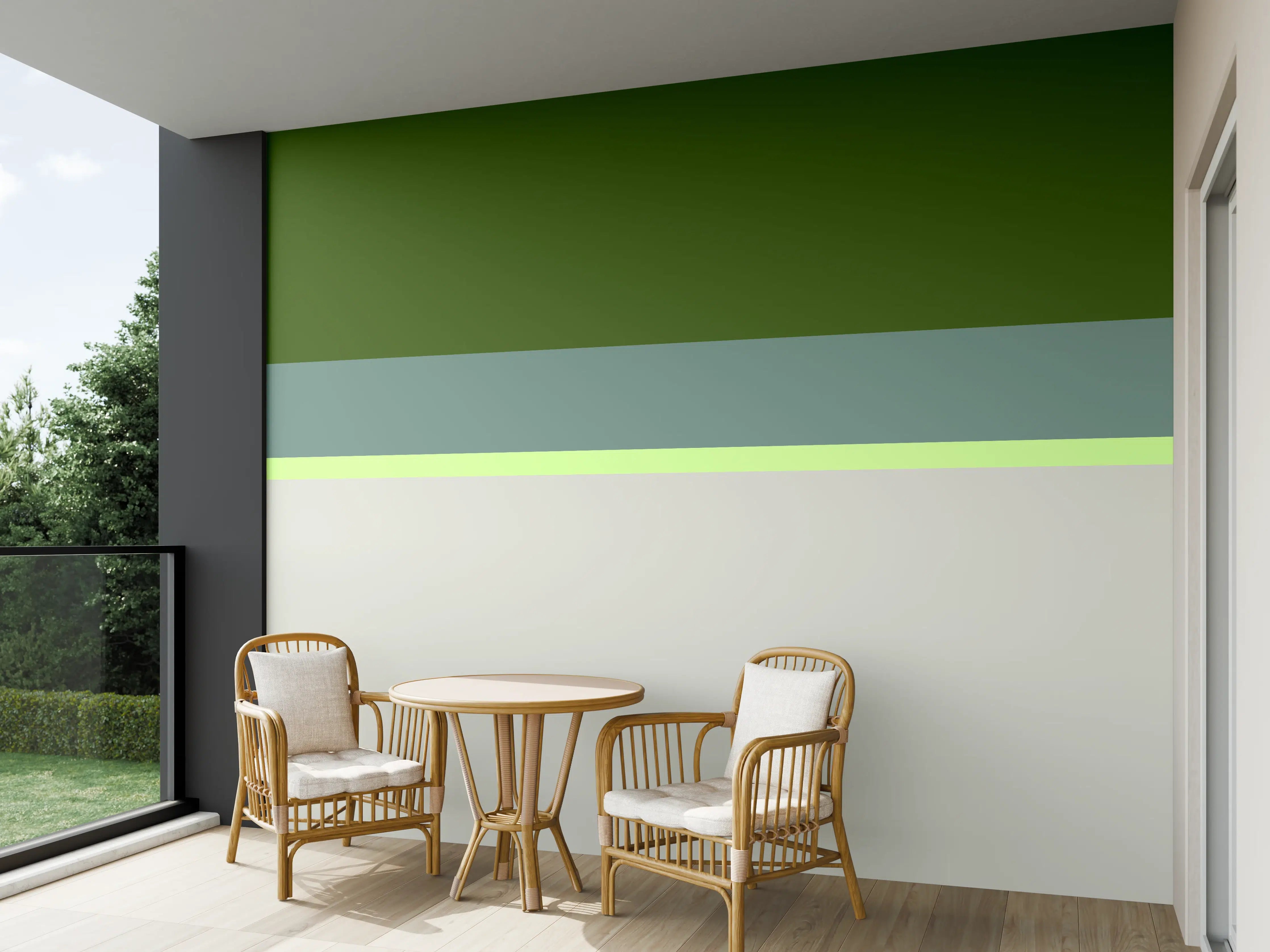 Wandverkleidung außen - The Greens - Horizontal - Granny Smith