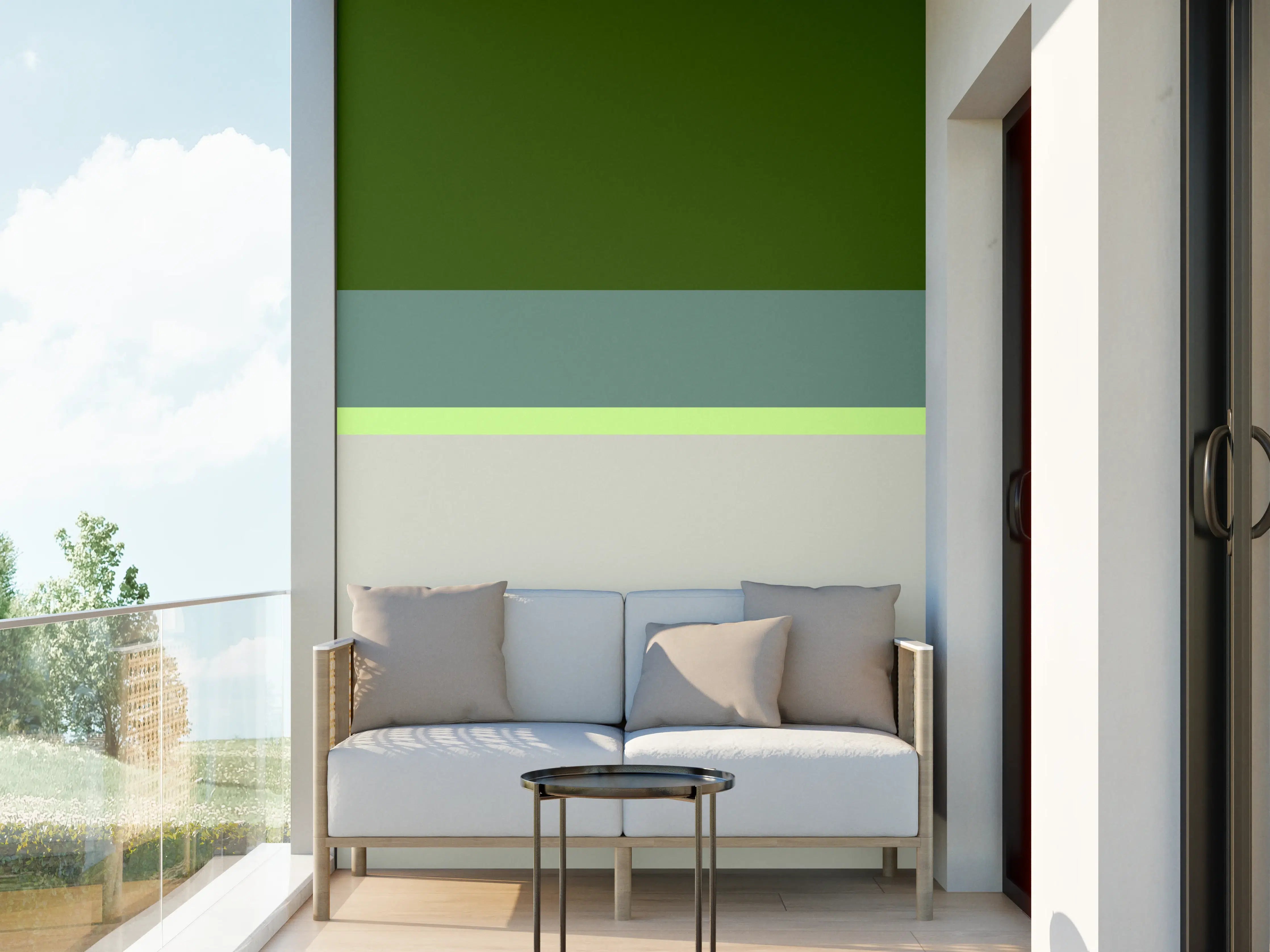Wandverkleidung außen - The Greens - Horizontal - Granny Smith