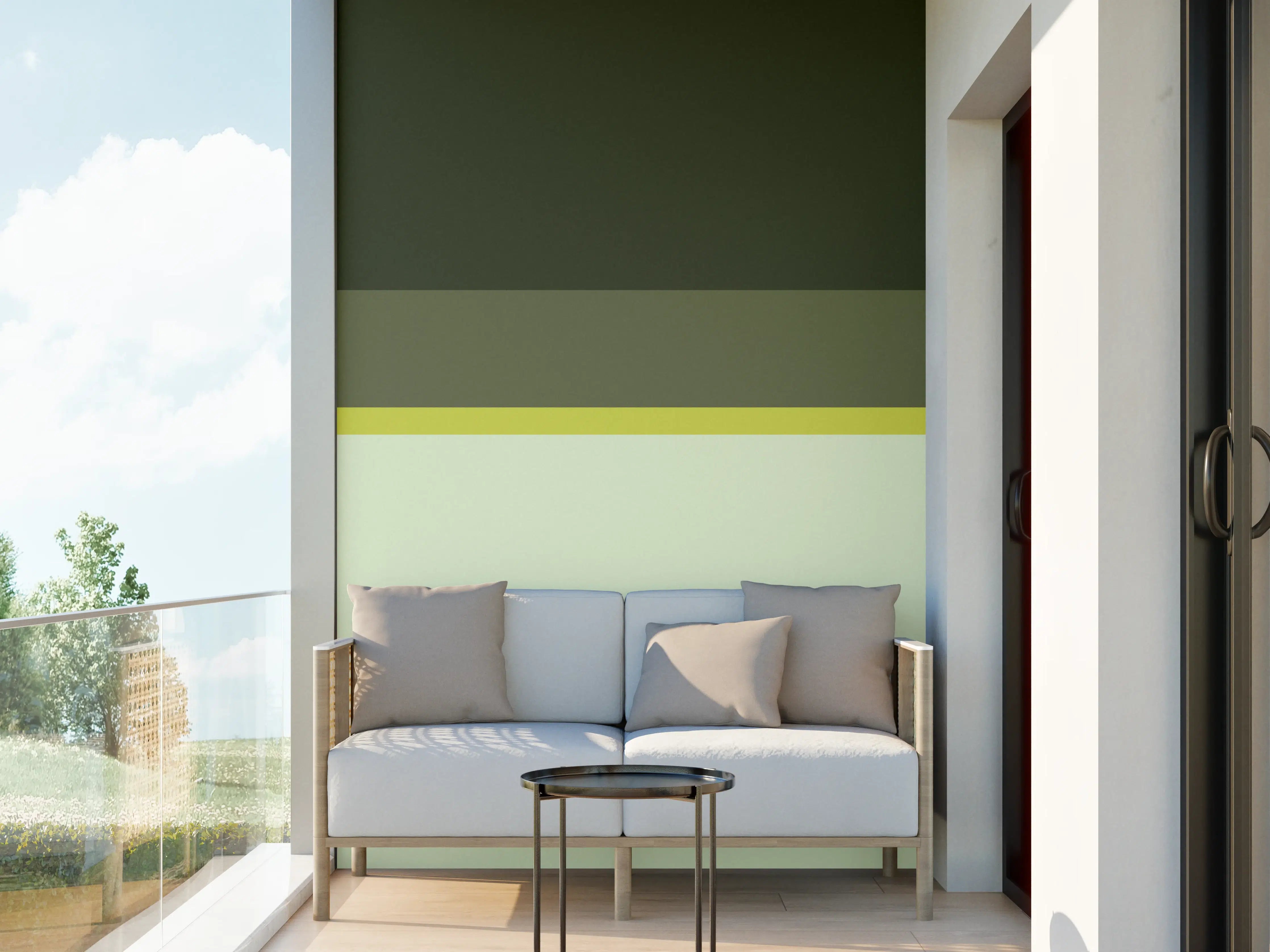 Wandverkleidung außen - The Greens - Horizontal - Olive