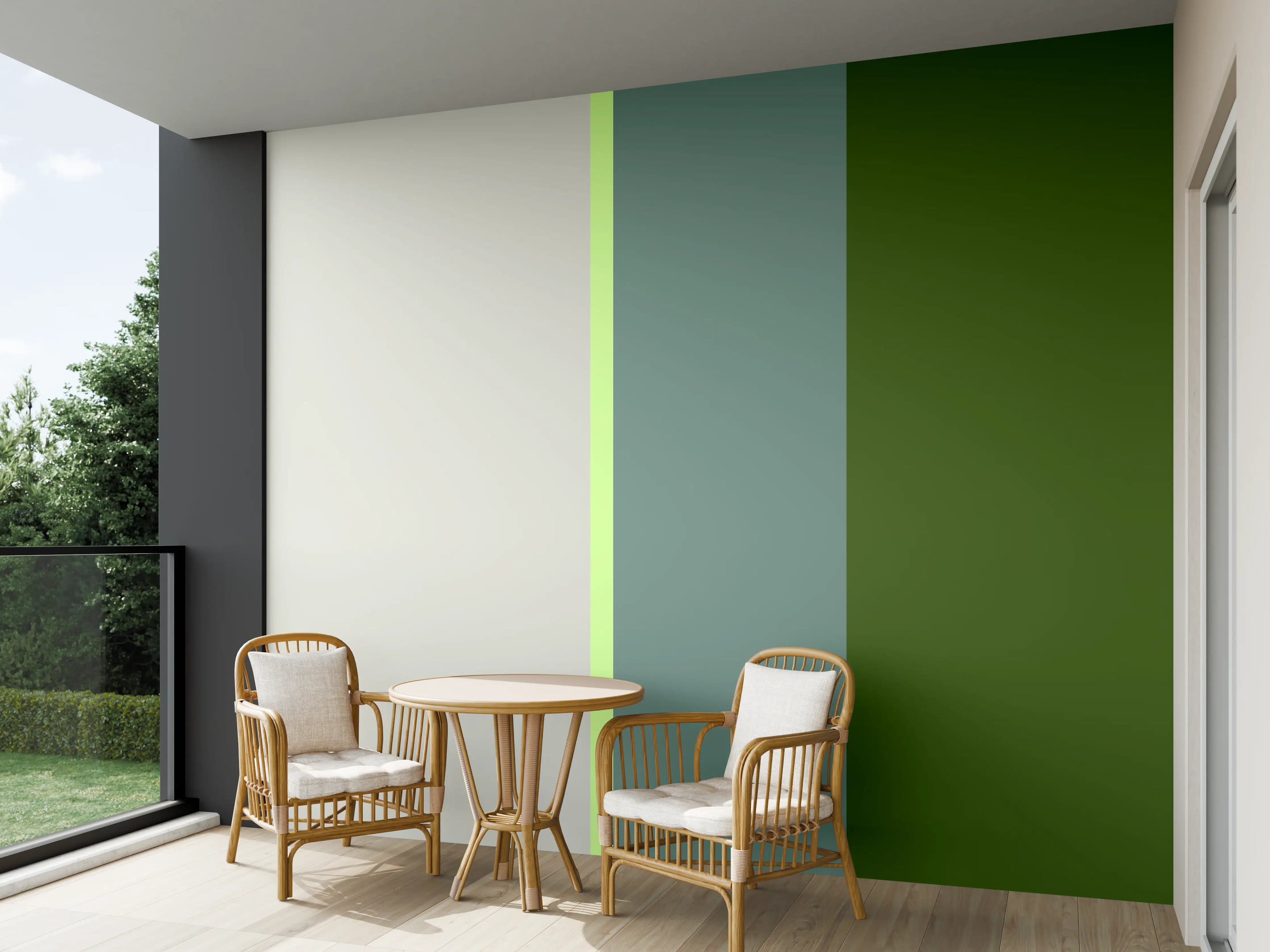Wandverkleidung außen - The Greens - Vertical - Granny Smith