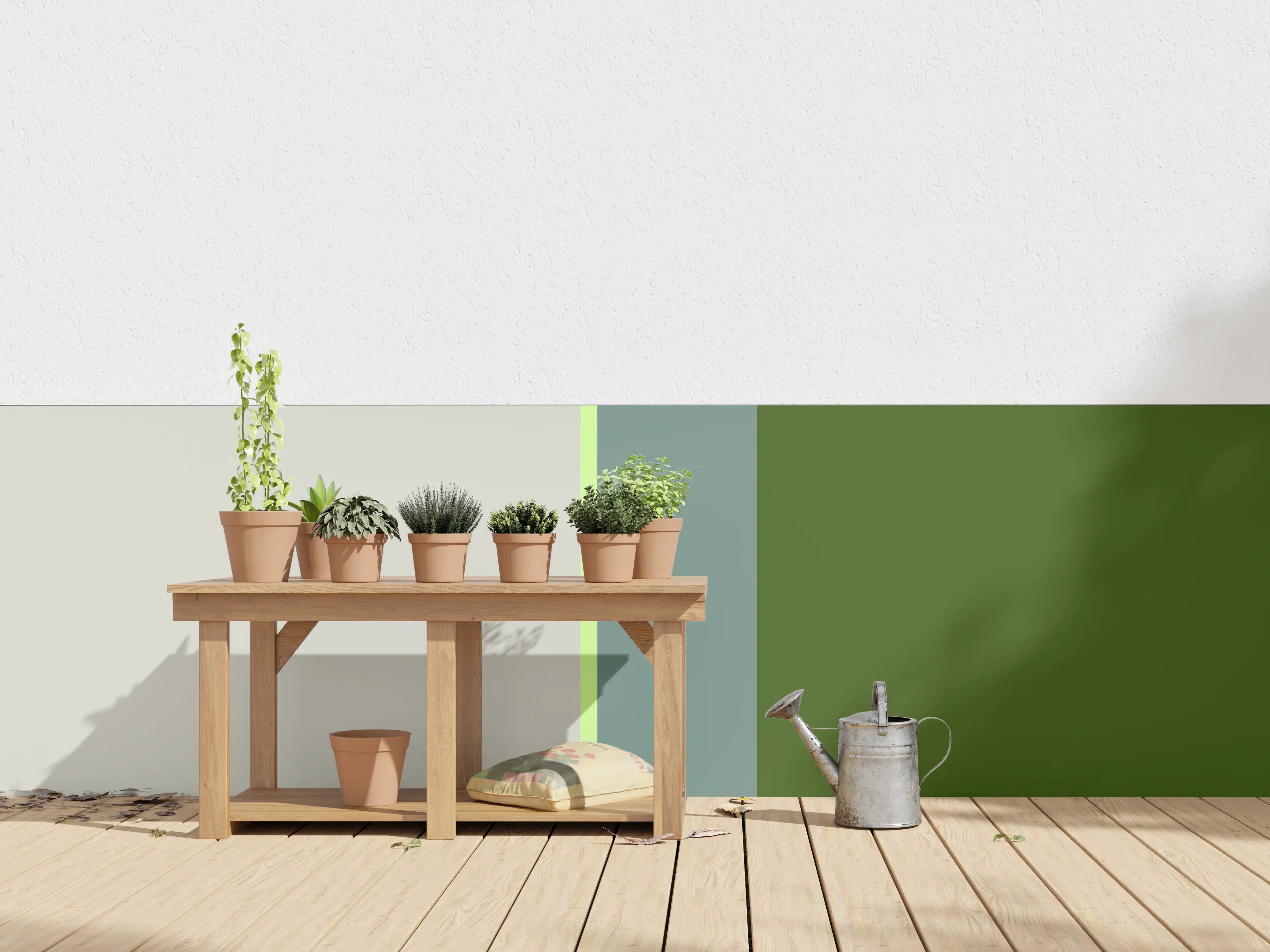 Wandverkleidung außen - The Greens - Vertical - Granny Smith
