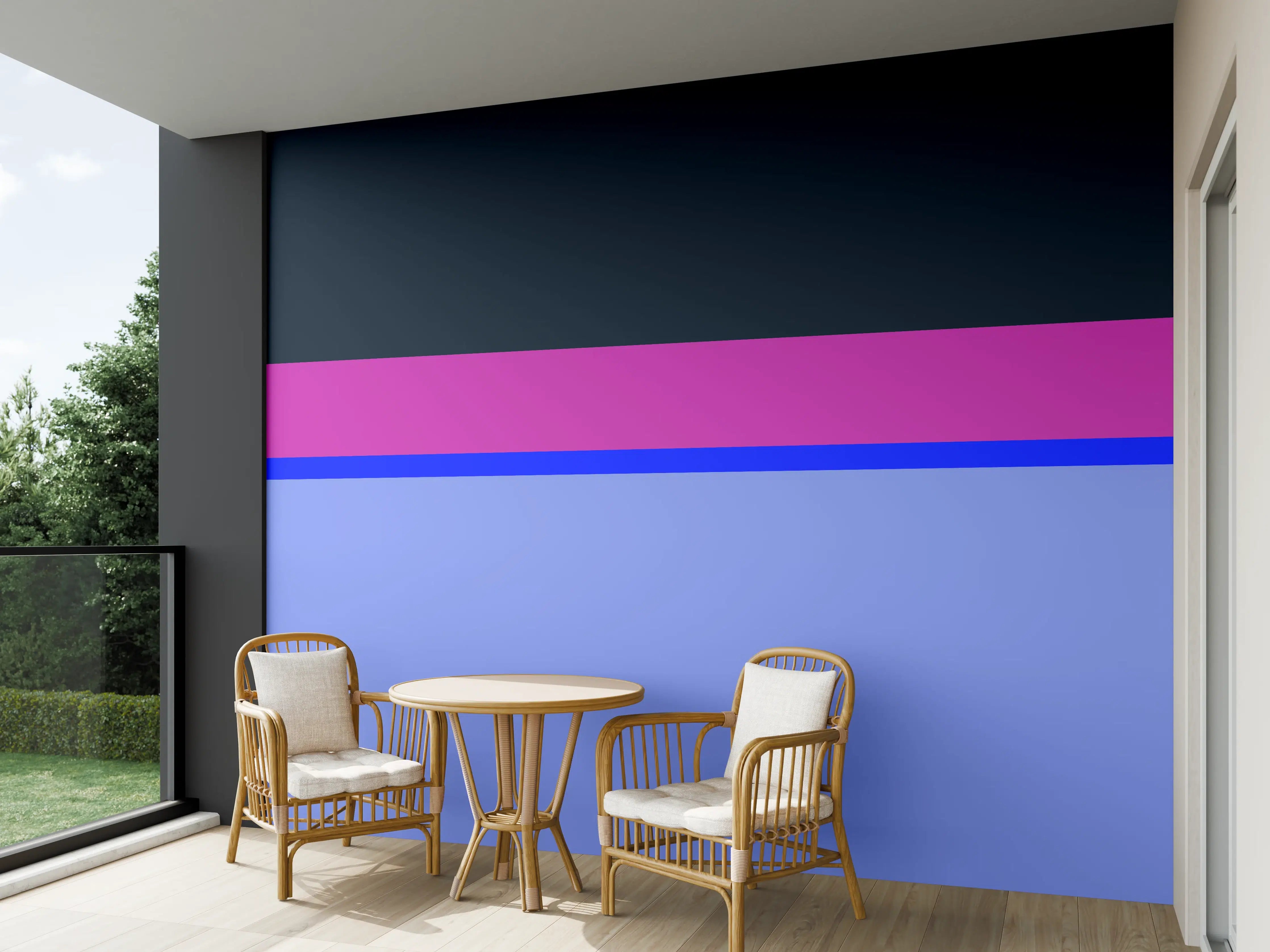 Wandverkleidung außen - The Neons - Horizontal - Luna