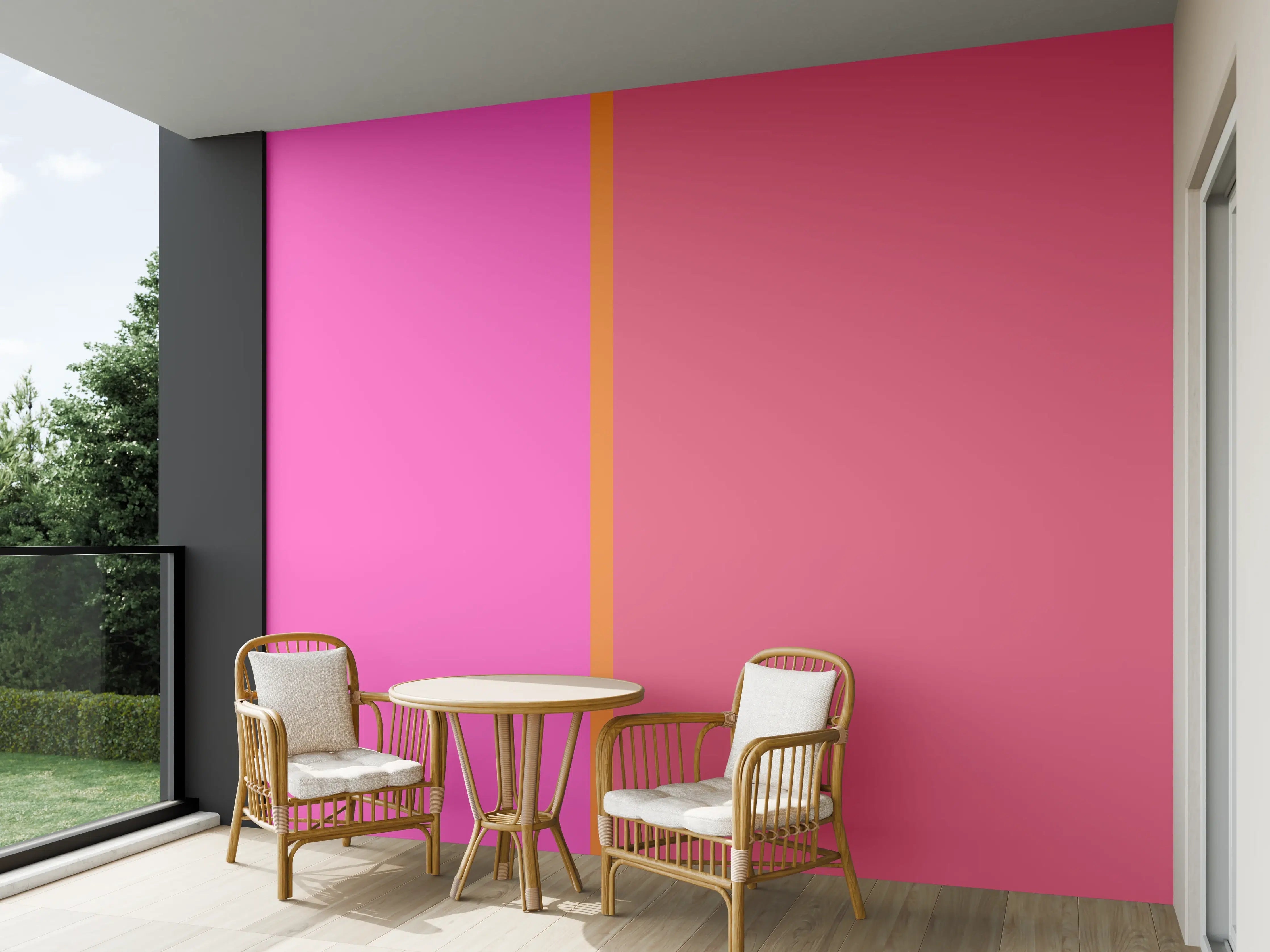 Wandverkleidung außen - The Oranges - Easy Vertical - Fuchsia