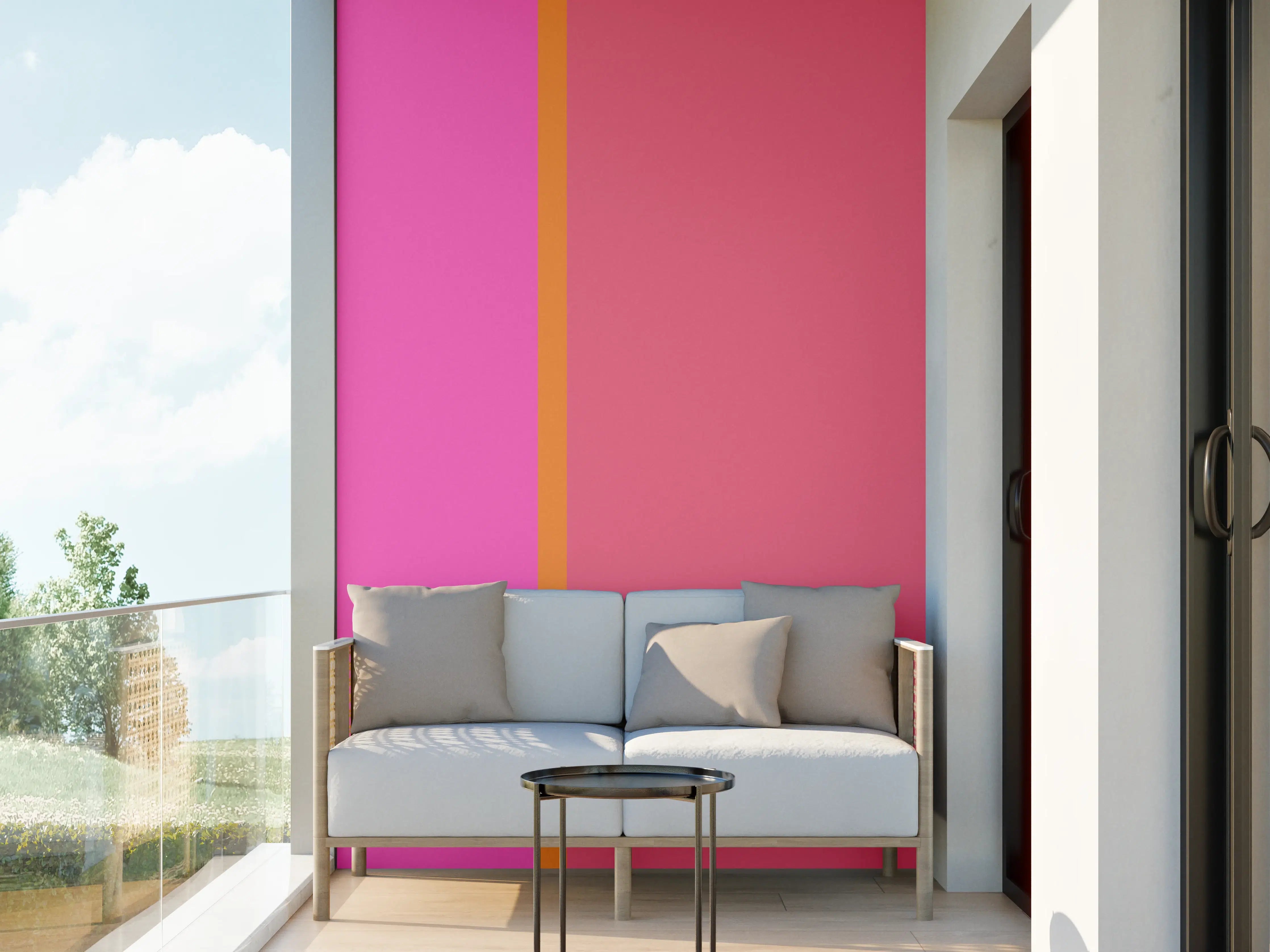 Wandverkleidung außen - The Oranges - Easy Vertical - Fuchsia
