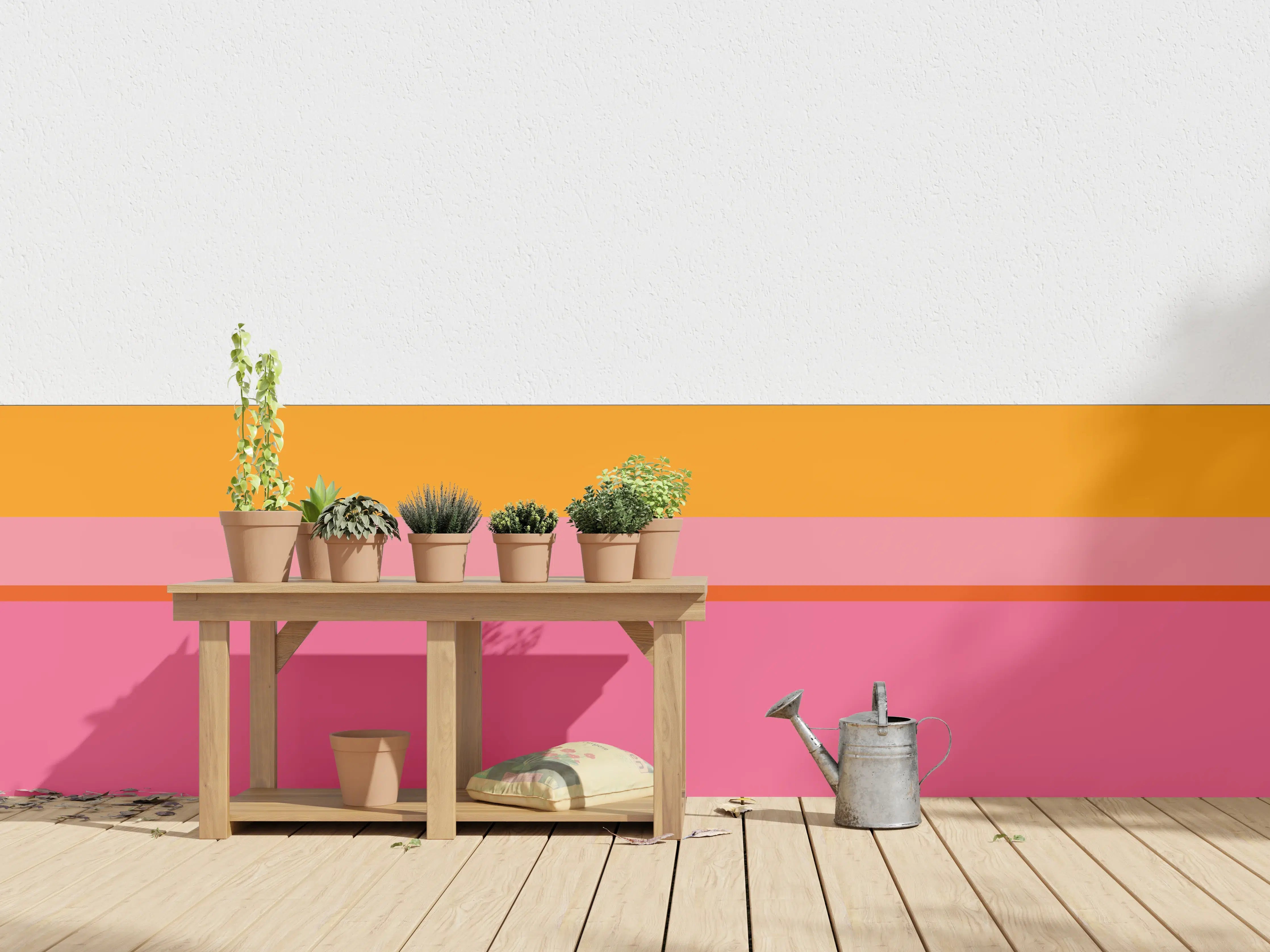 Wandverkleidung außen - The Oranges - Horizontal - Raspberry