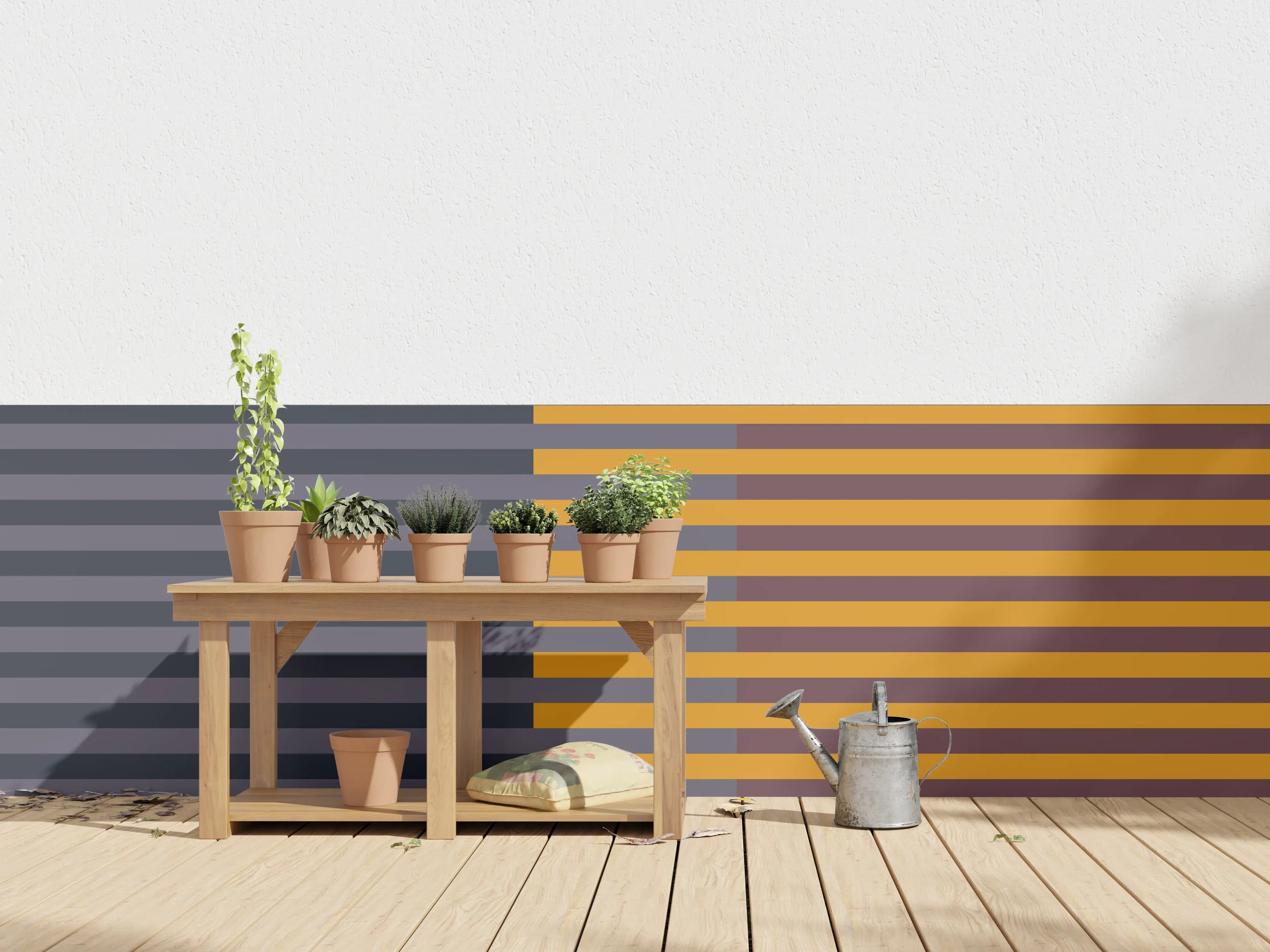 Wandverkleidung außen - The Retros - Multy Stripes - Cersai