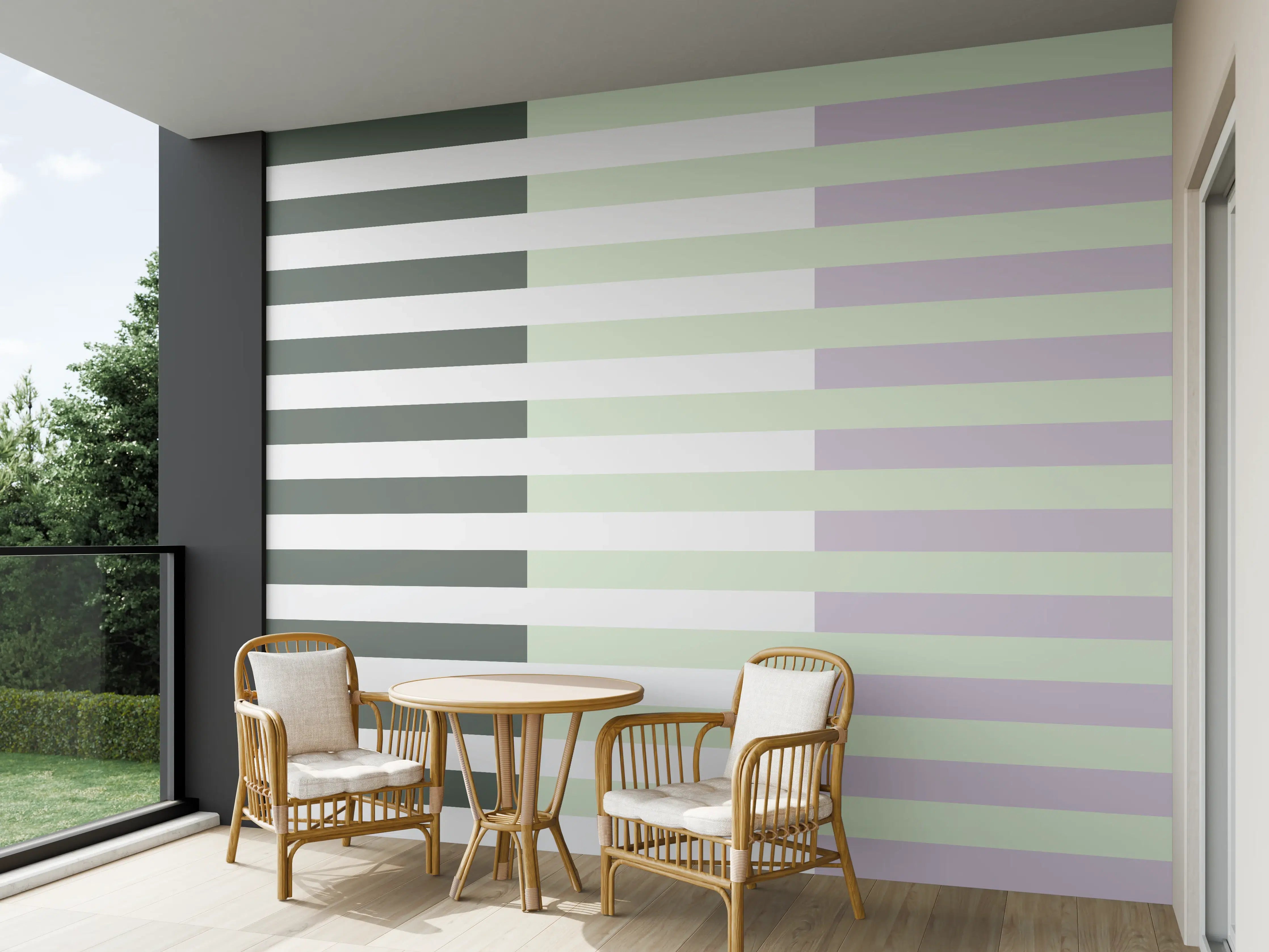 Wandverkleidung außen - The Vintages - Multy Stripes - Benedict