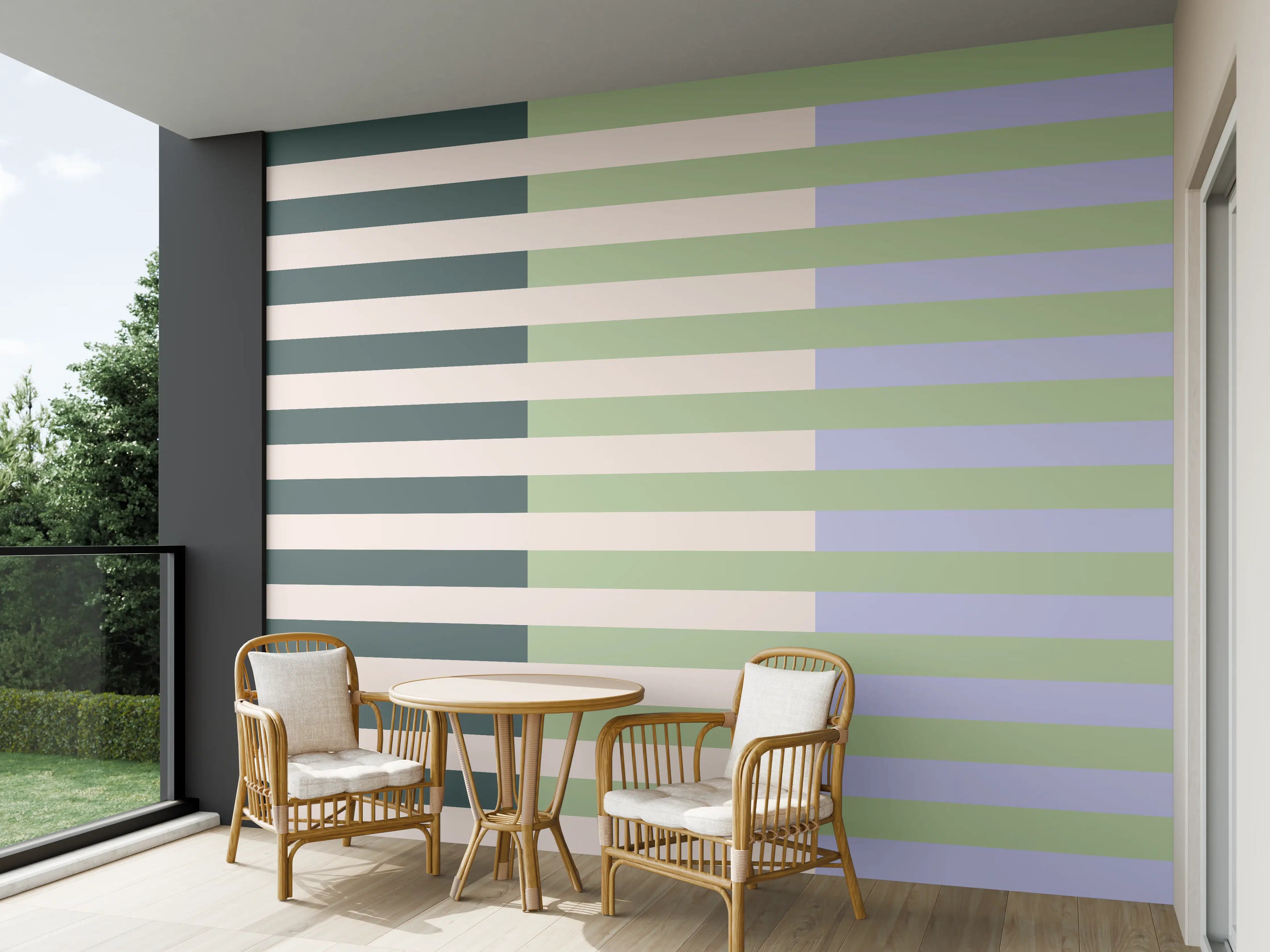 Wandverkleidung außen - The Vintages - Multy Stripes - Colin