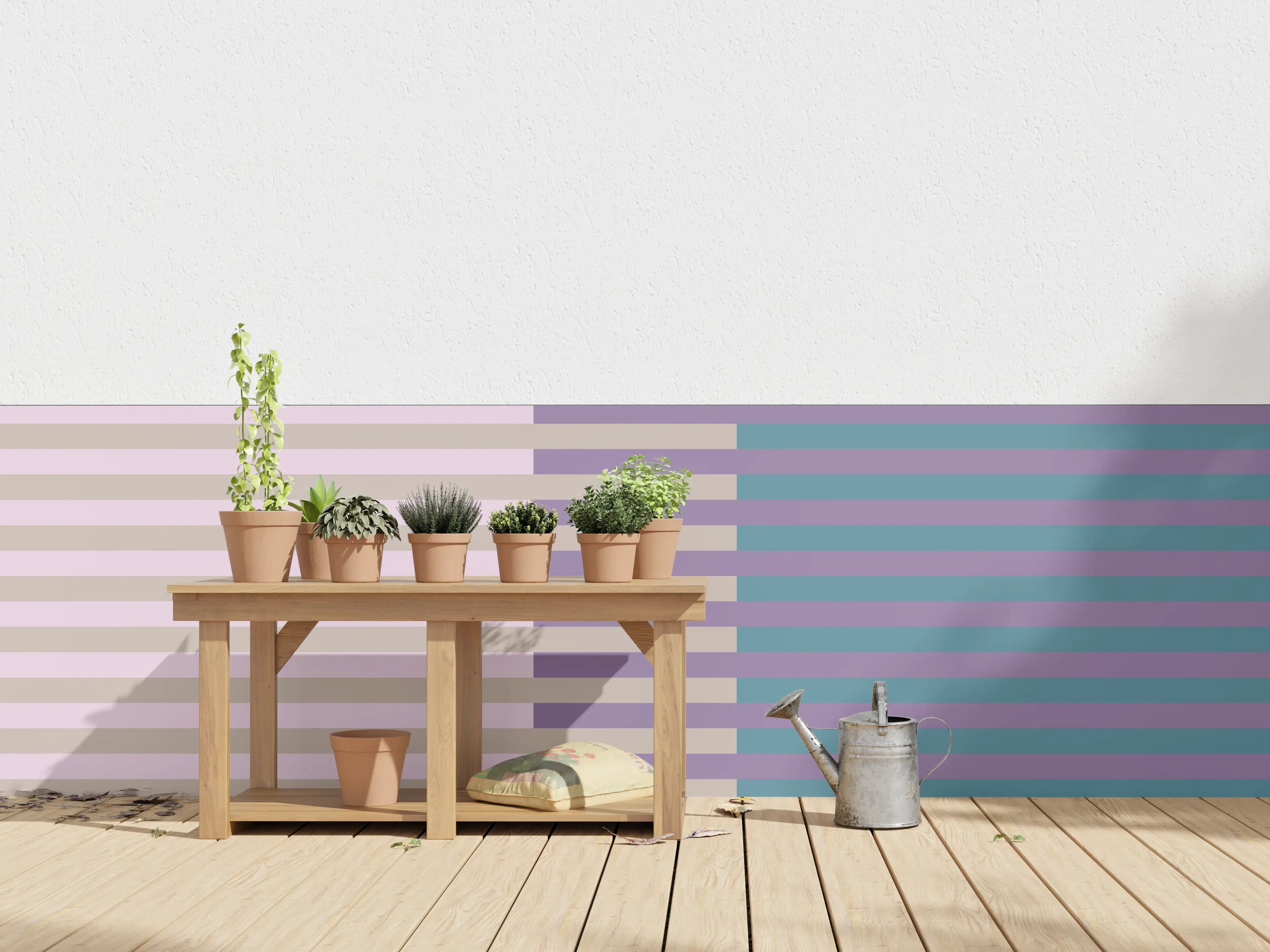 Wandverkleidung außen - The Vintages - Multy Stripes - Daphne