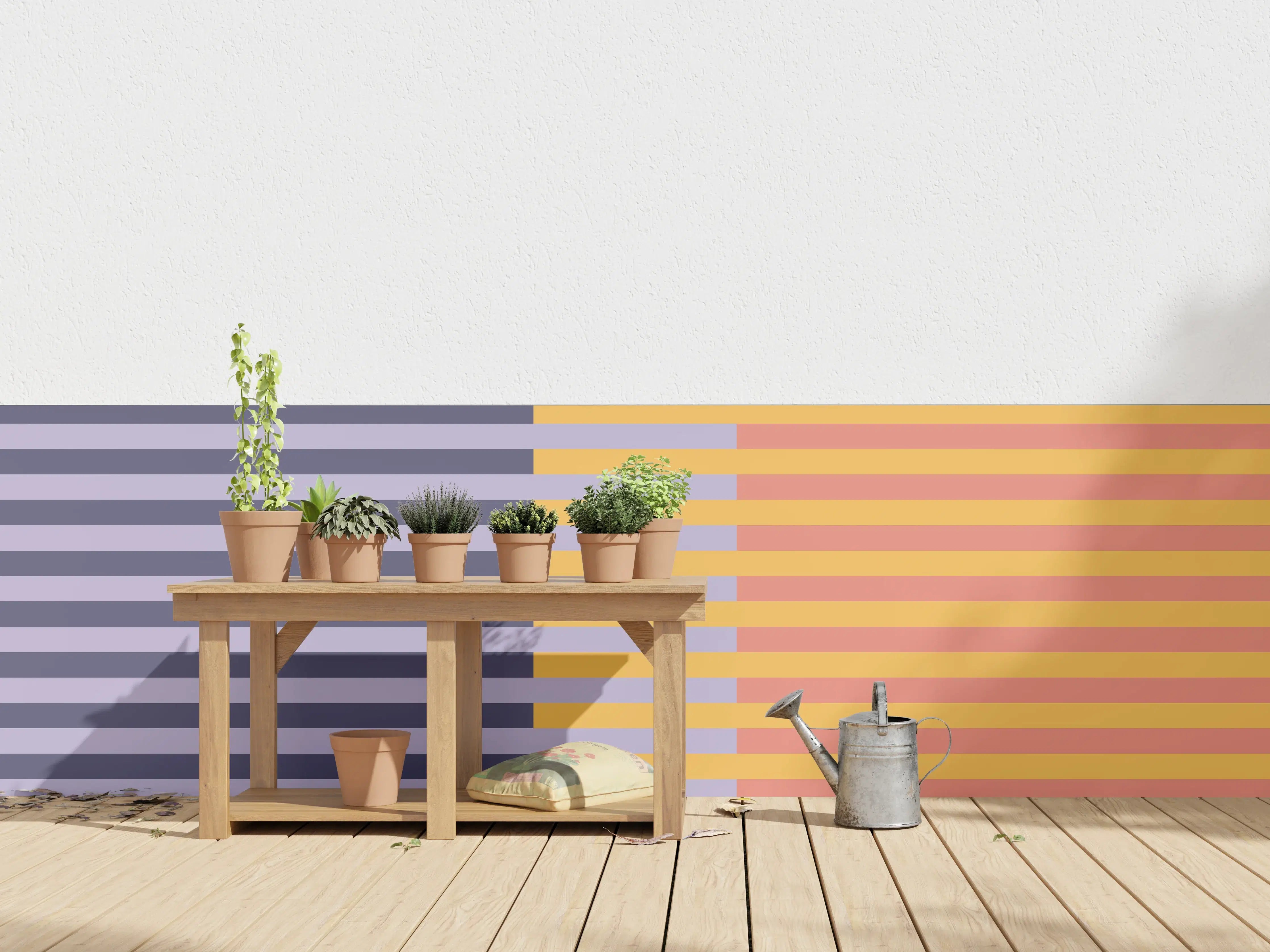 Wandverkleidung außen - The Vintages - Multy Stripes - Penelope