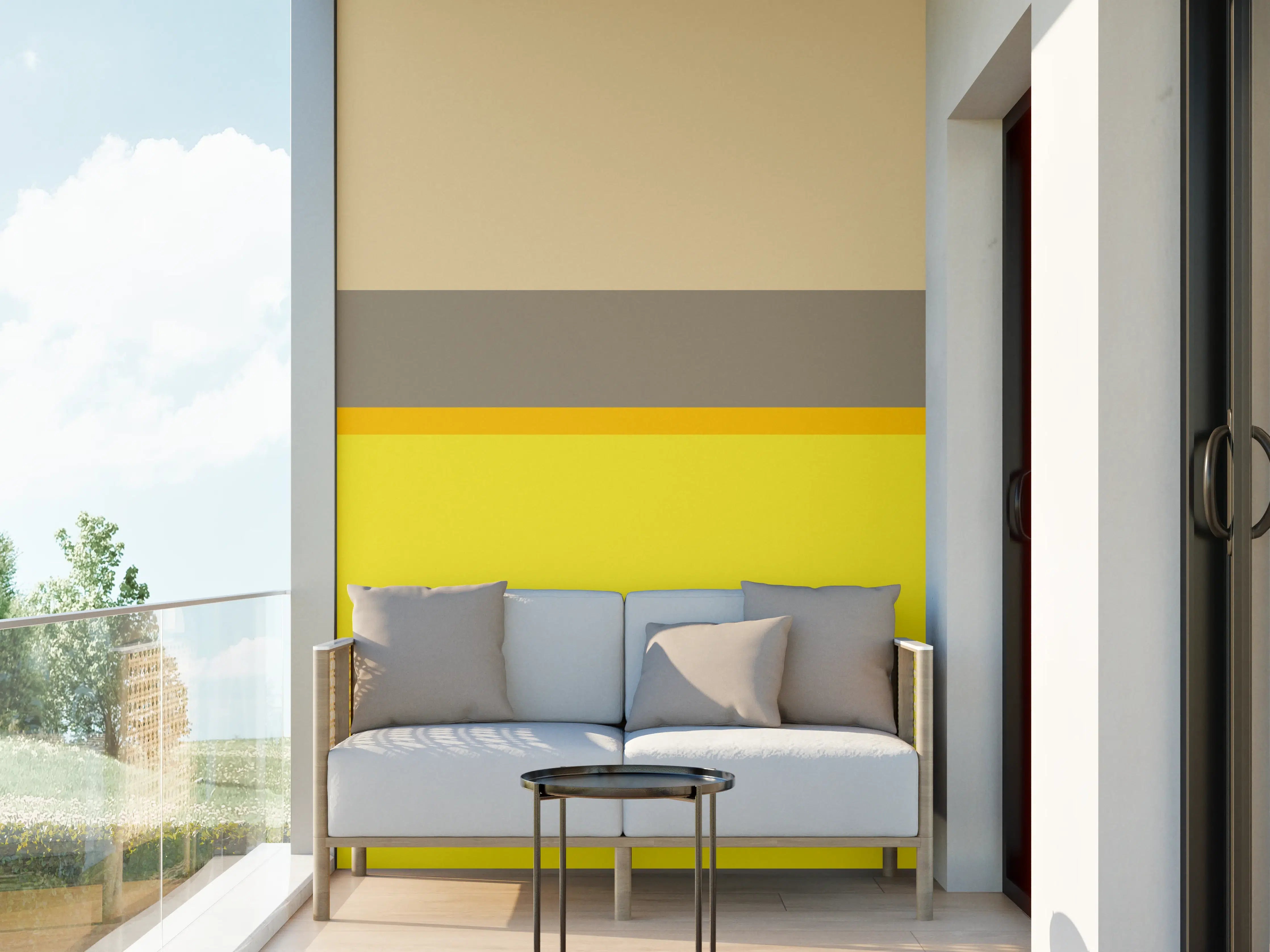 Wandverkleidung außen - The Yellows - Horizontal - Honey