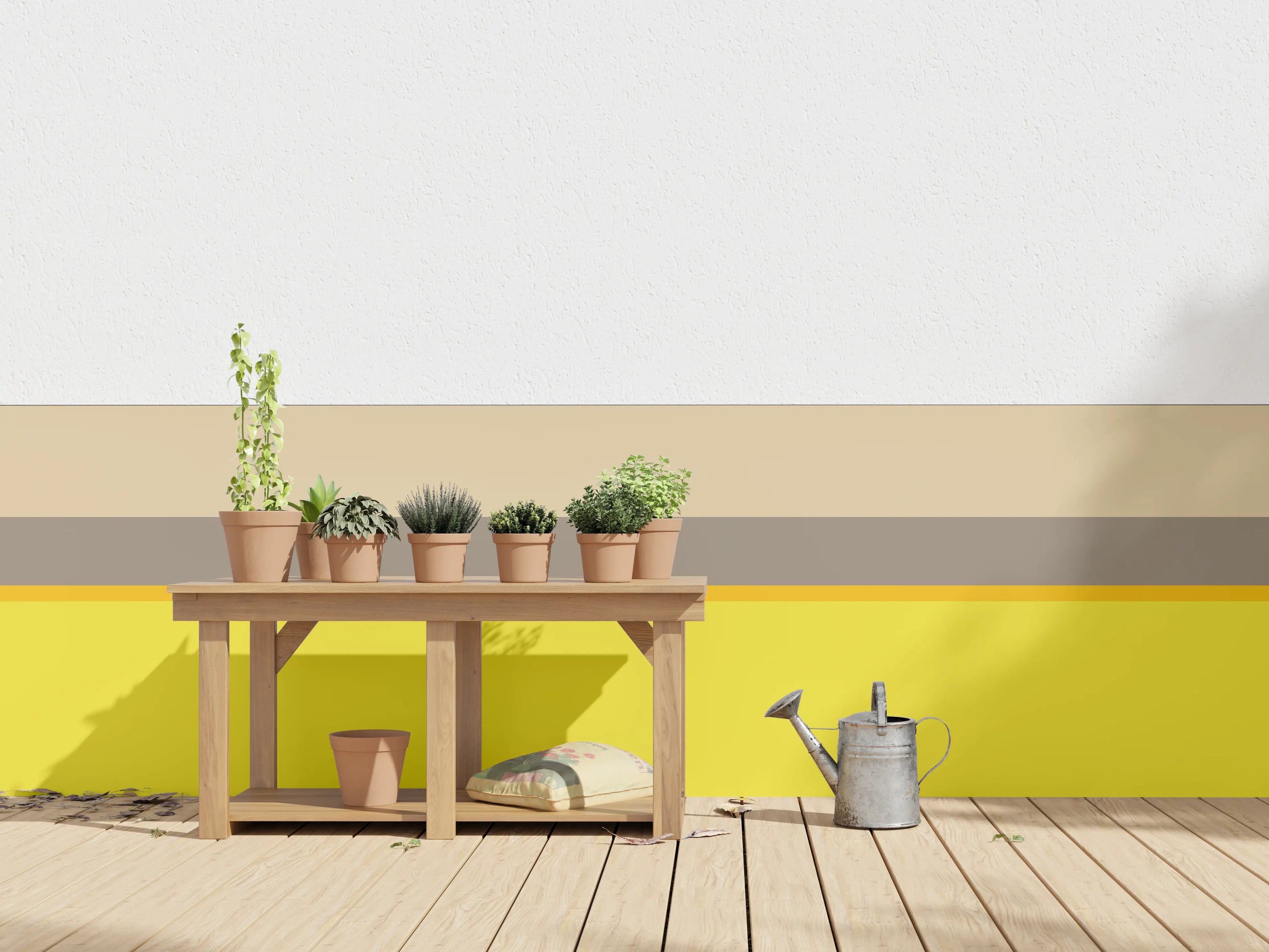 Wandverkleidung außen - The Yellows - Horizontal - Honey